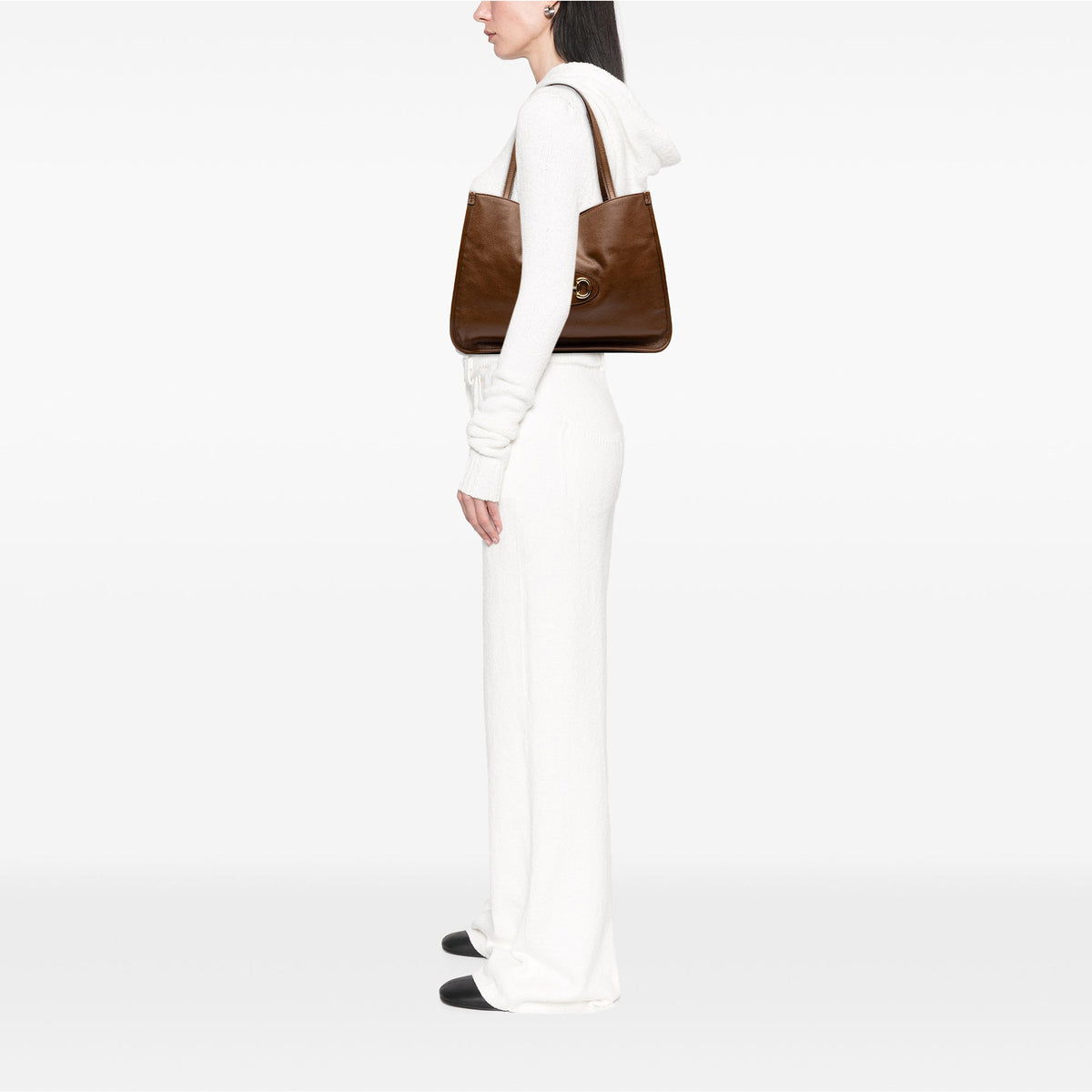 Gucci Medium Leather Horsebit 1955 Tote