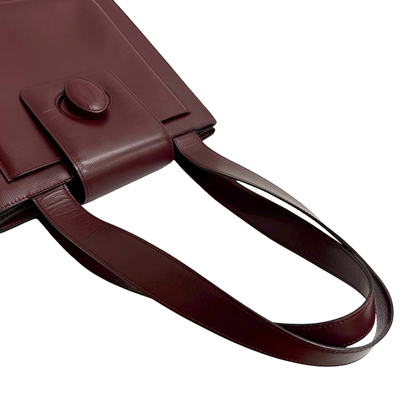 Cartier Leather Must De Cartier Tote
