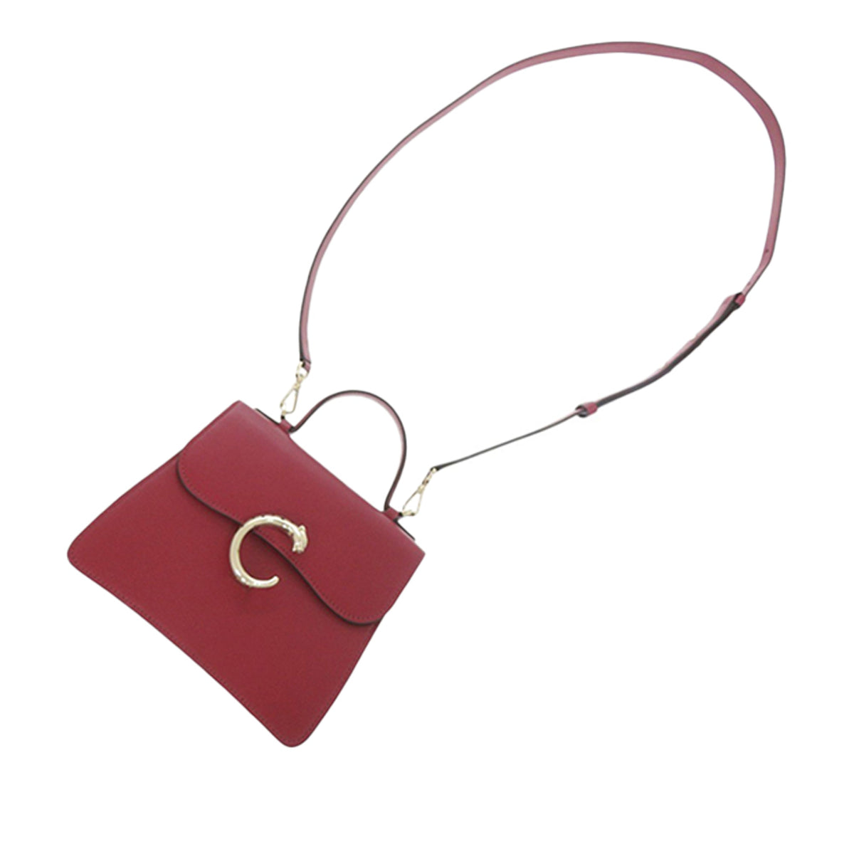 Cartier Mini Leather Panthere C Satchel
