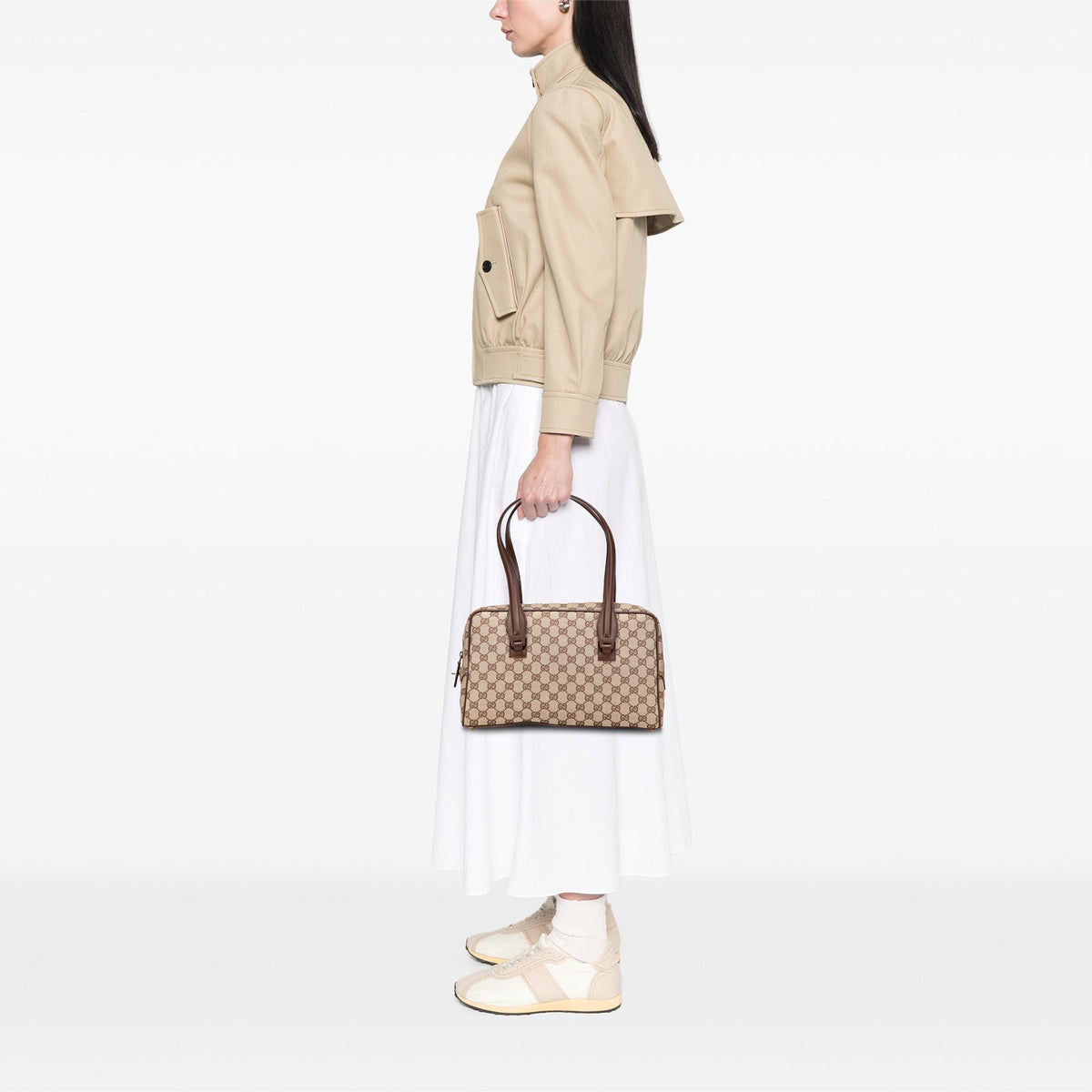 Gucci GG Canvas Shoulder Bag