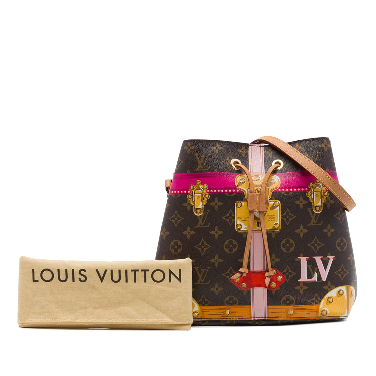 Louis Vuitton Monogram Summer Trunks Neonoe — Brown