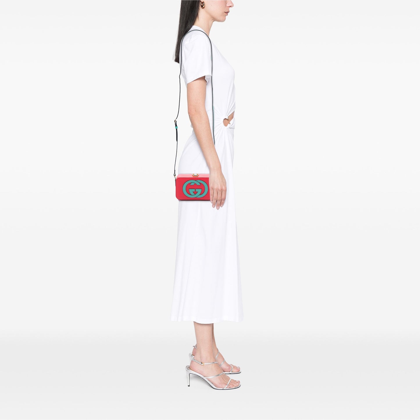 Gucci Calfskin Interlocking G Crossbody