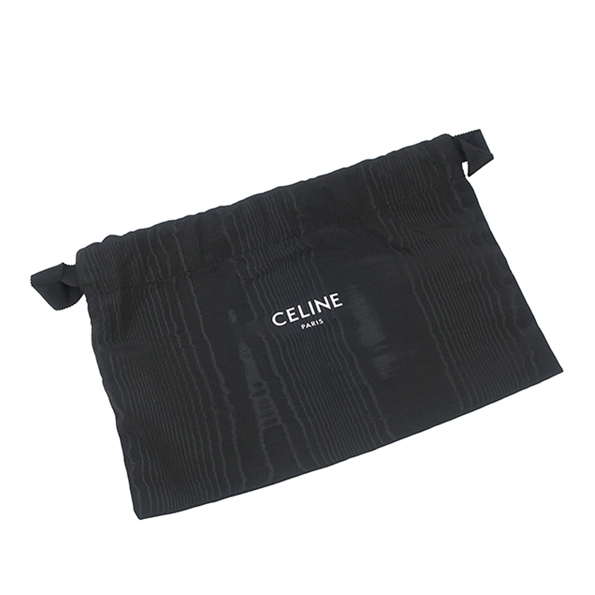 Celine Shiny Calfskin Triomphe Claude Shoulder Bag
