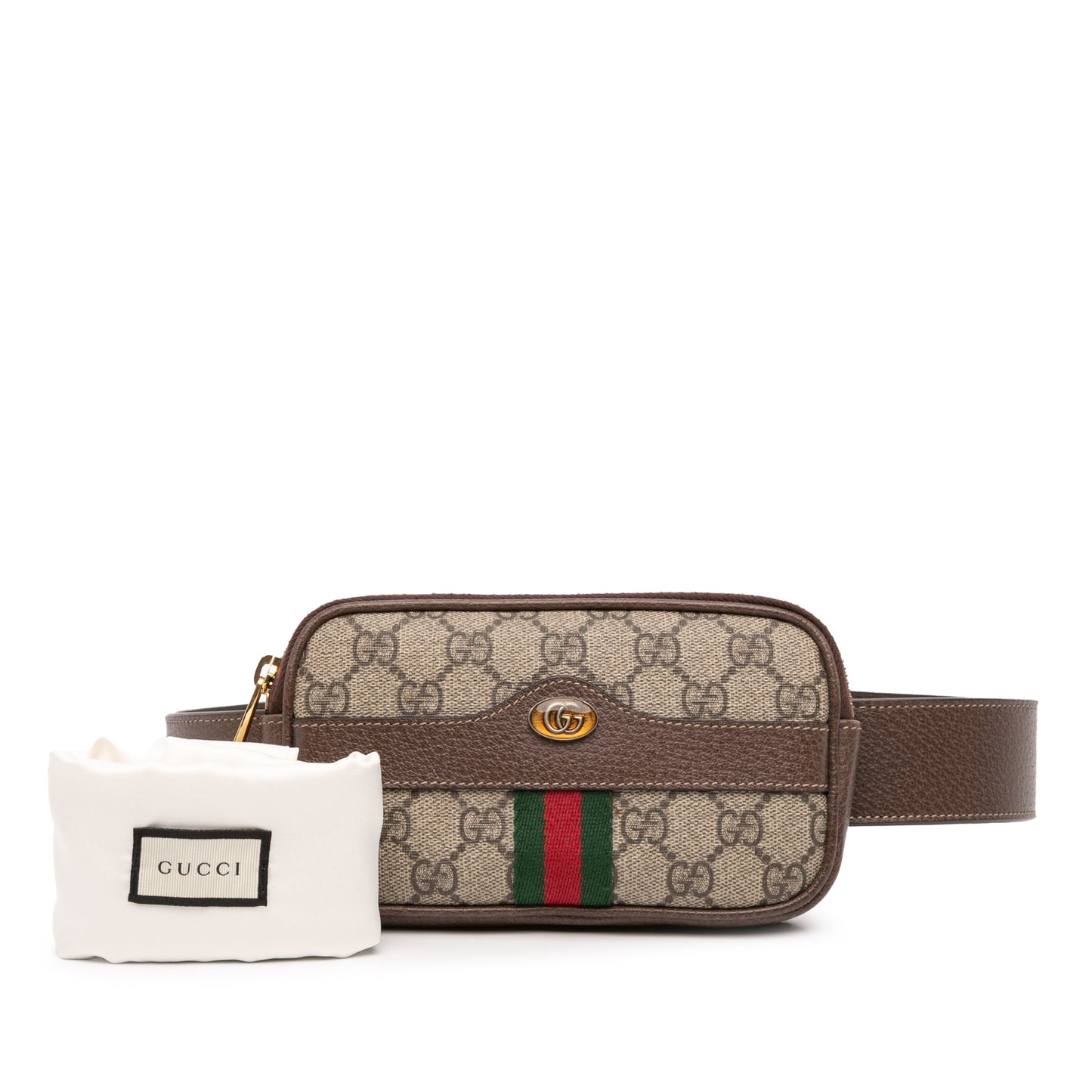 Gucci Small GG Supreme Web Ophidia Belt Bag
