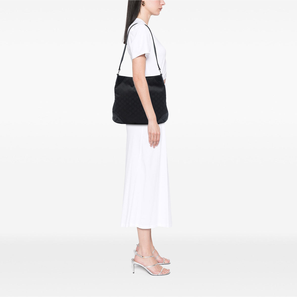 Gucci GG Nylon Shoulder Bag