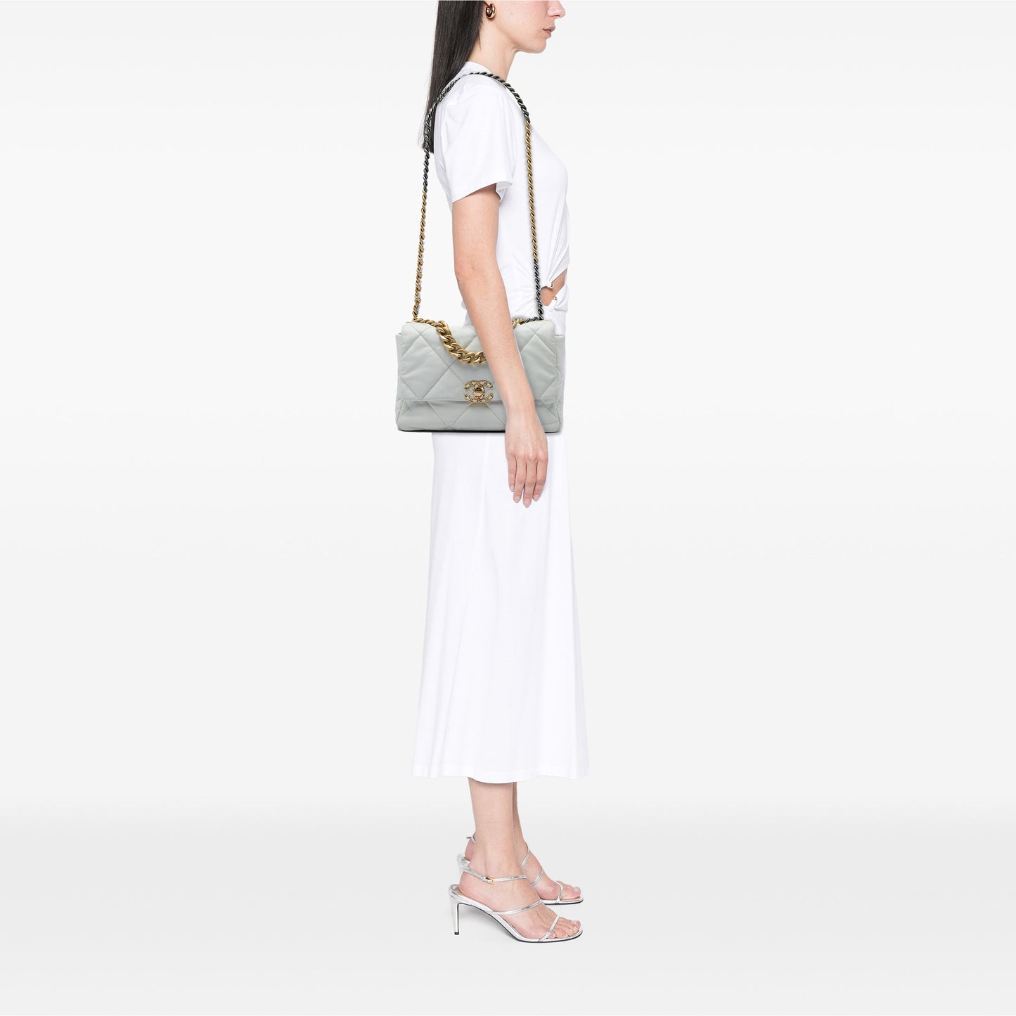 Chanel Large Lambskin 19 Flap