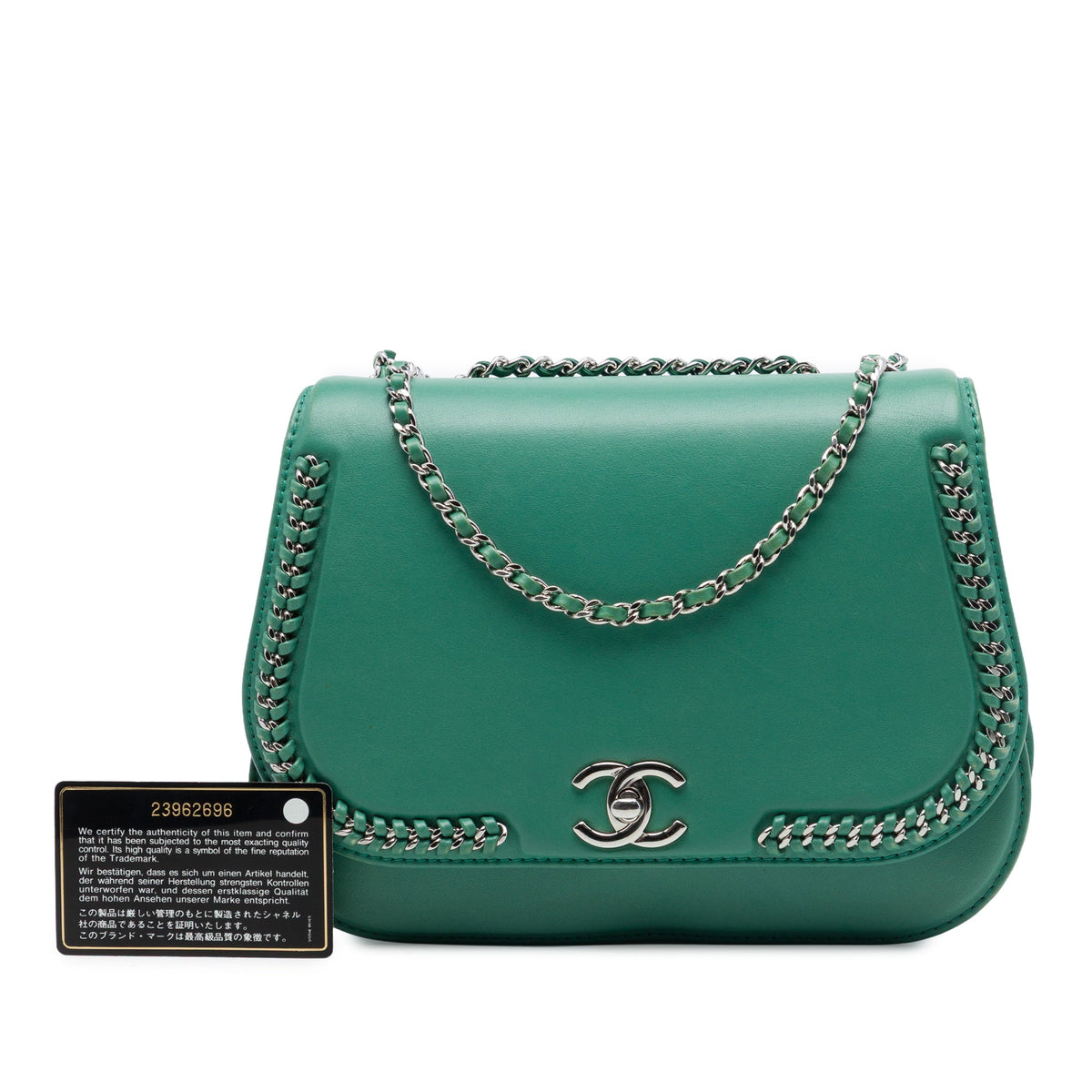 Chanel Medium Calfskin Braided Chic Flap