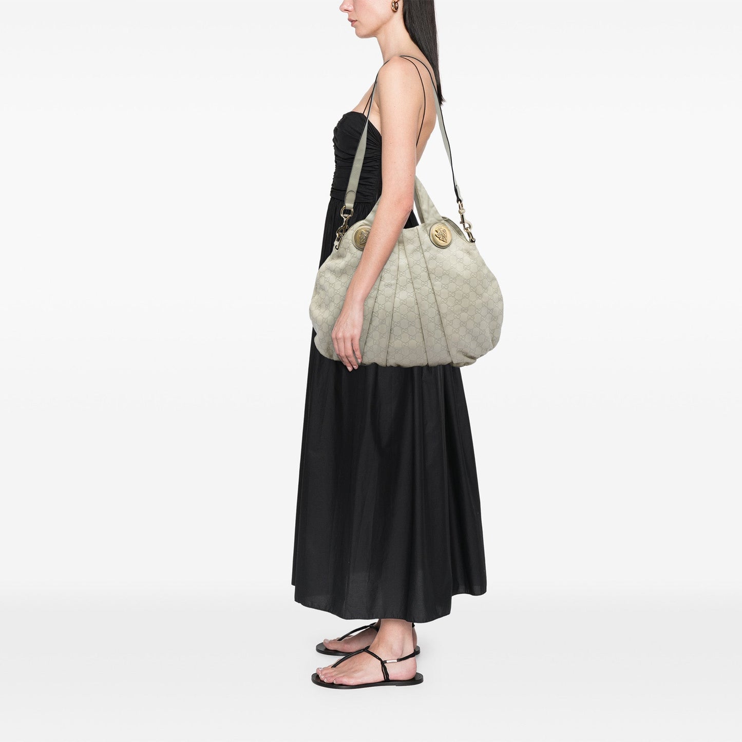 Gucci Large Guccissima Hysteria Satchel