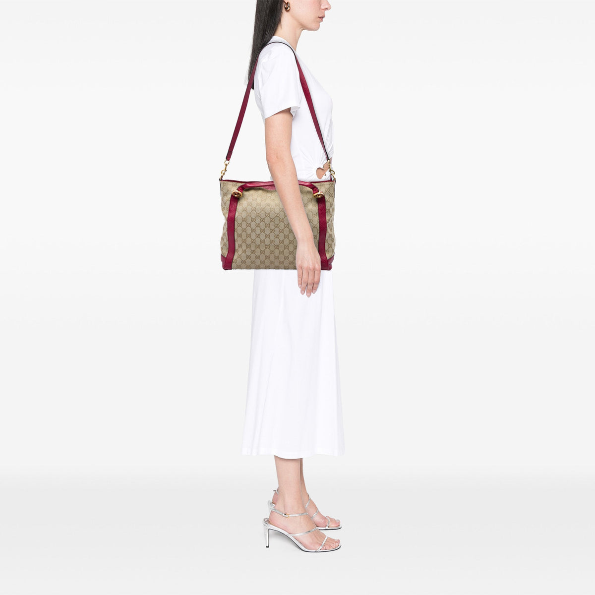 Gucci GG Canvas Miss GG Satchel