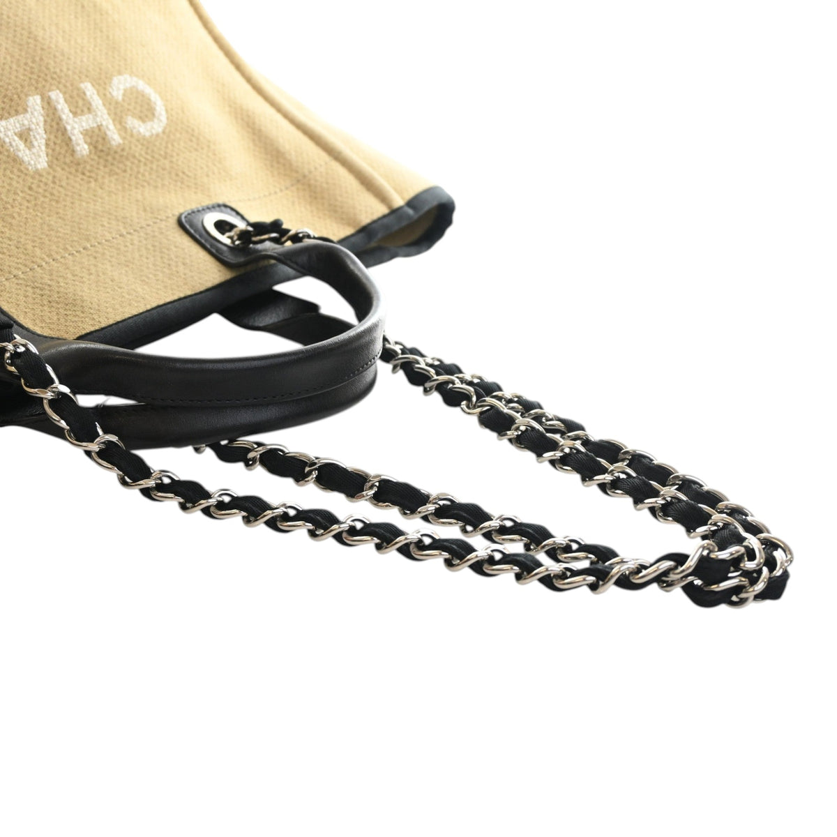 Chanel Medium Mixed Fibers Deauville Tote