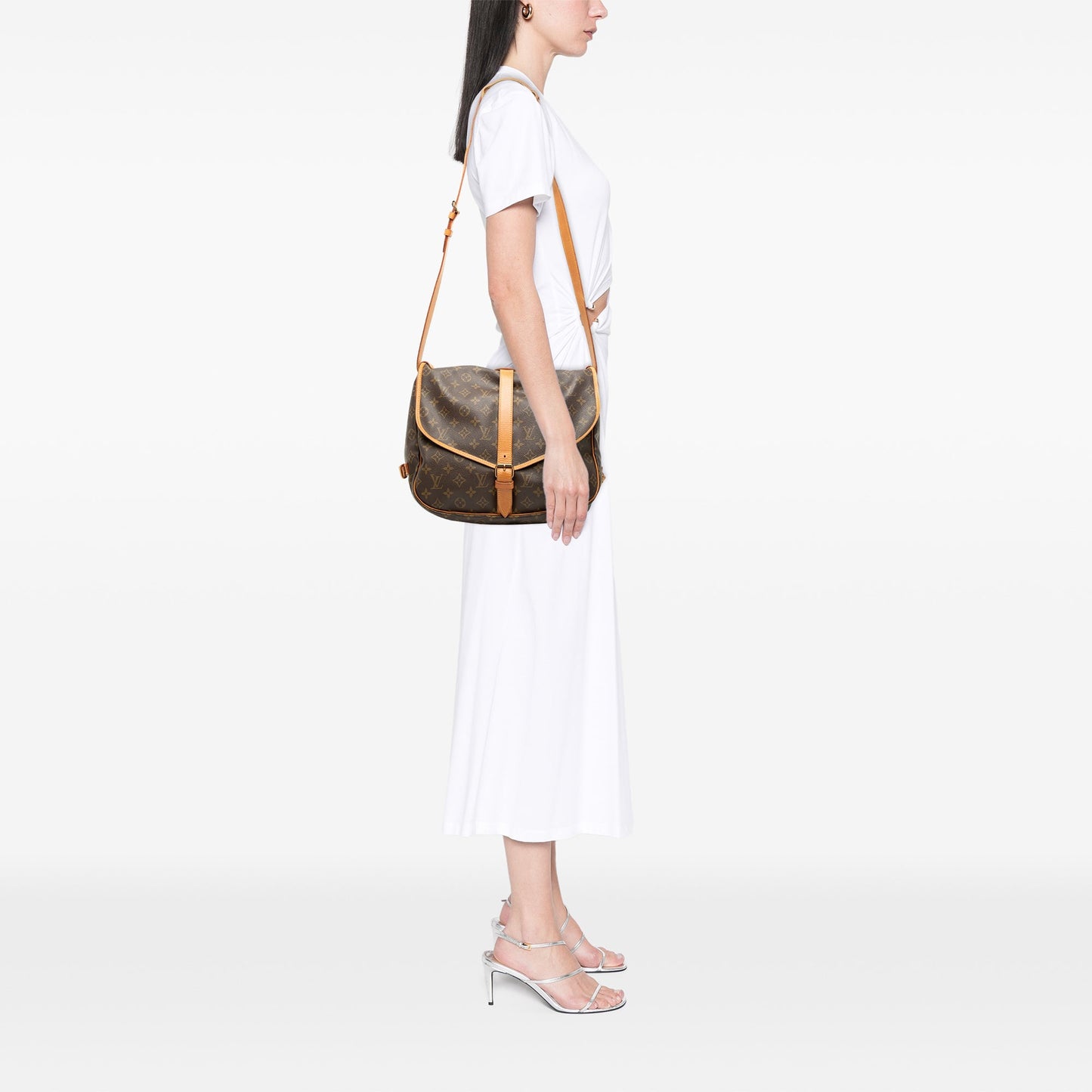 Louis Vuitton Monogram Saumur 35