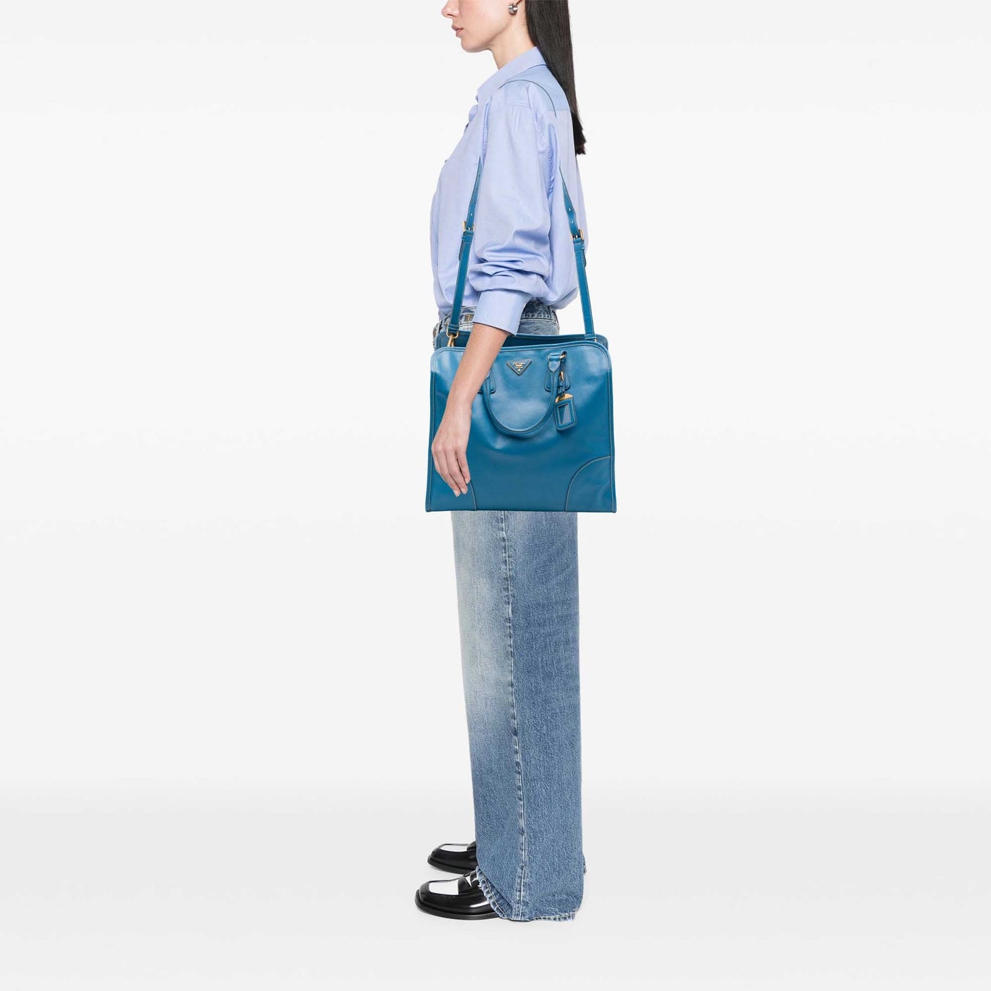 Prada Saffiano Lux Shopping Tote