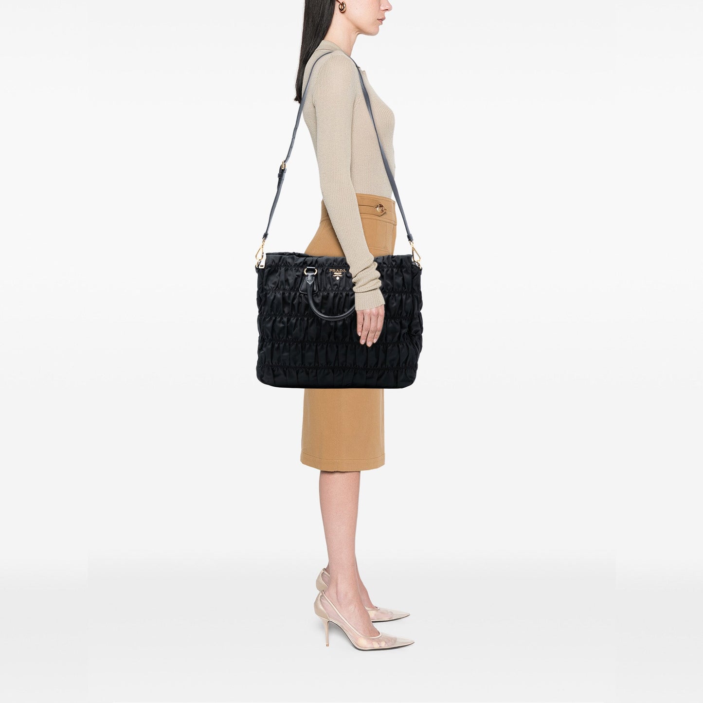 Prada Tessuto Gaufre Satchel