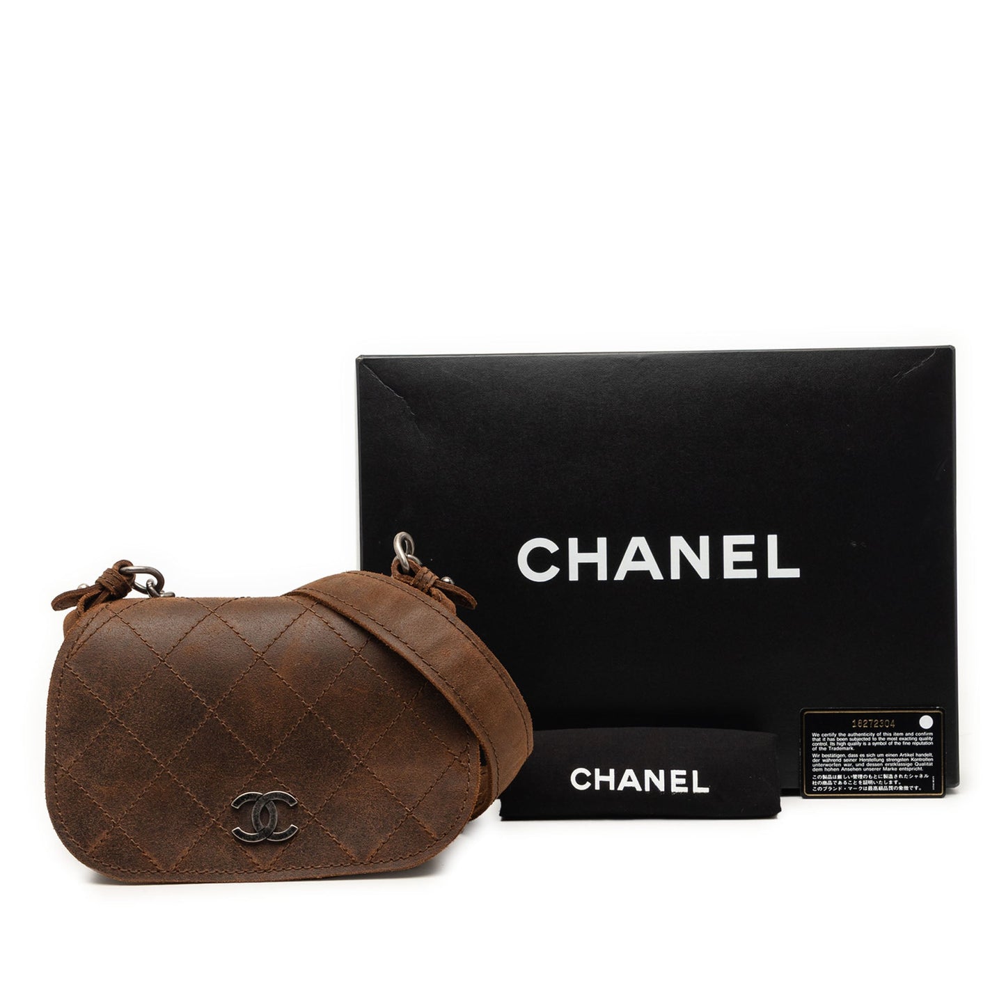 Paris-Edinburgh Mini Nubuck Highlander Flap