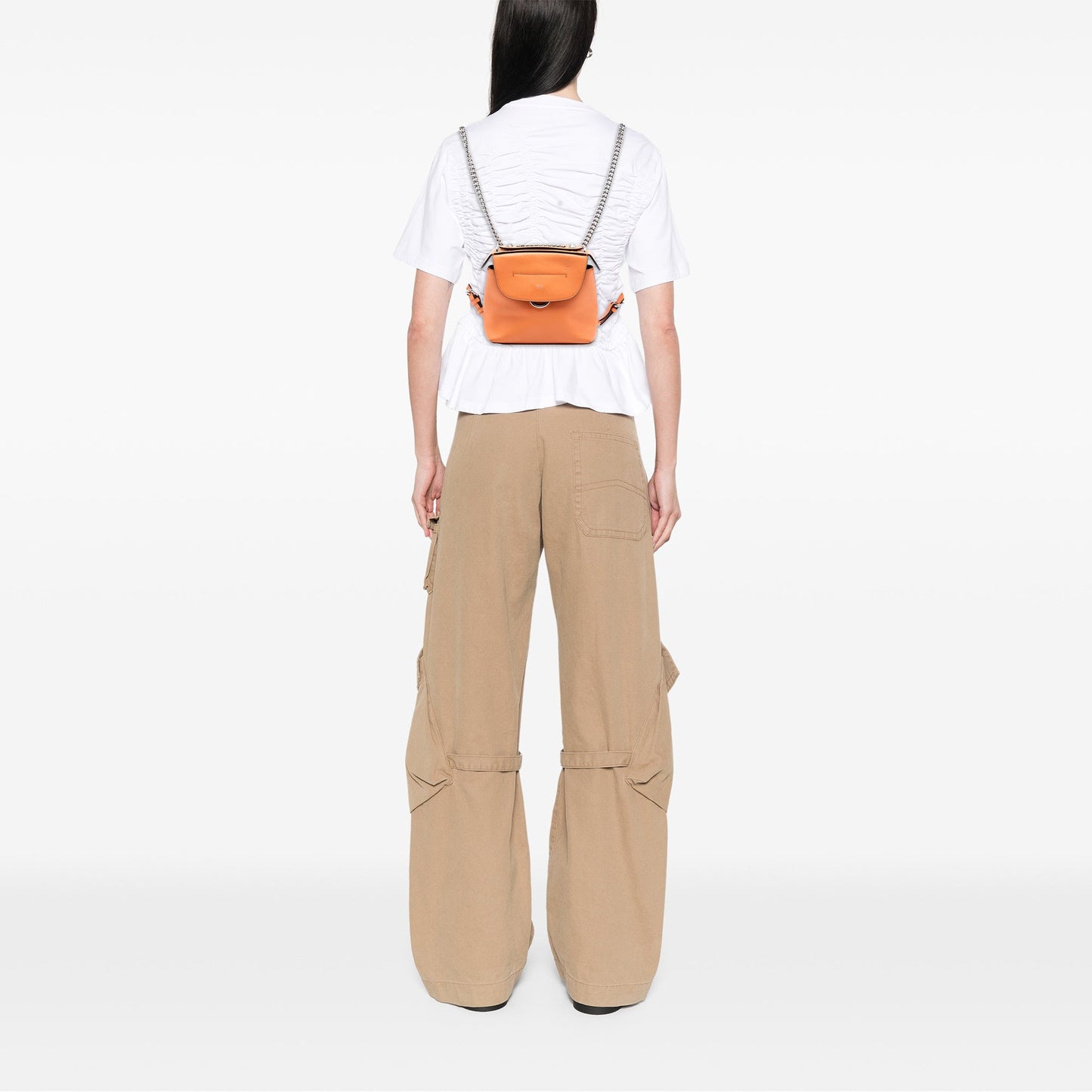 Fendi Mini Leather Back To School Backpack