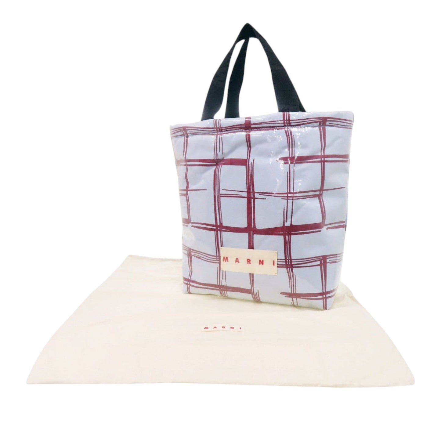 Marni Printed Polyester Padded Tote