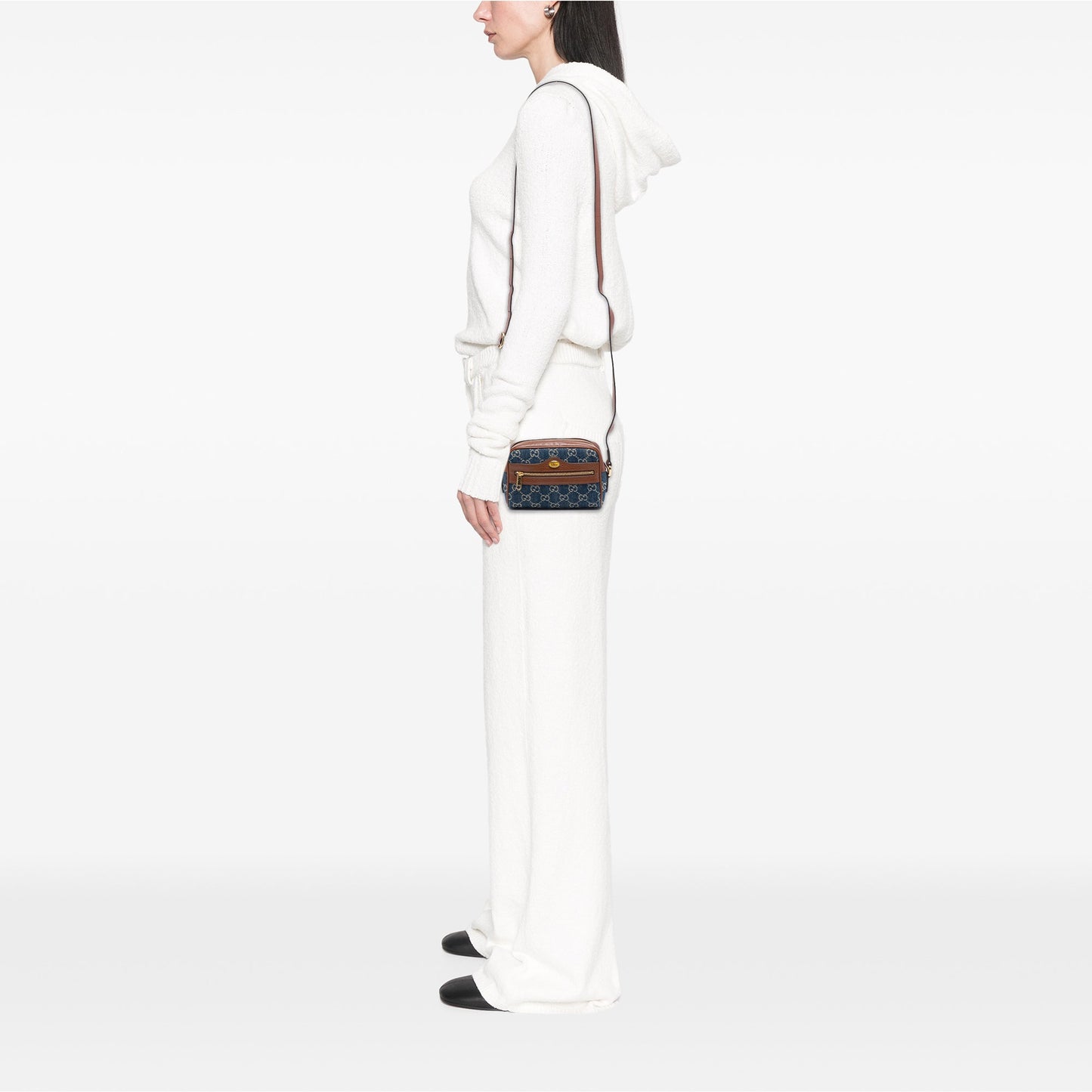 Gucci Mini GG Denim Ophidia Crossbody