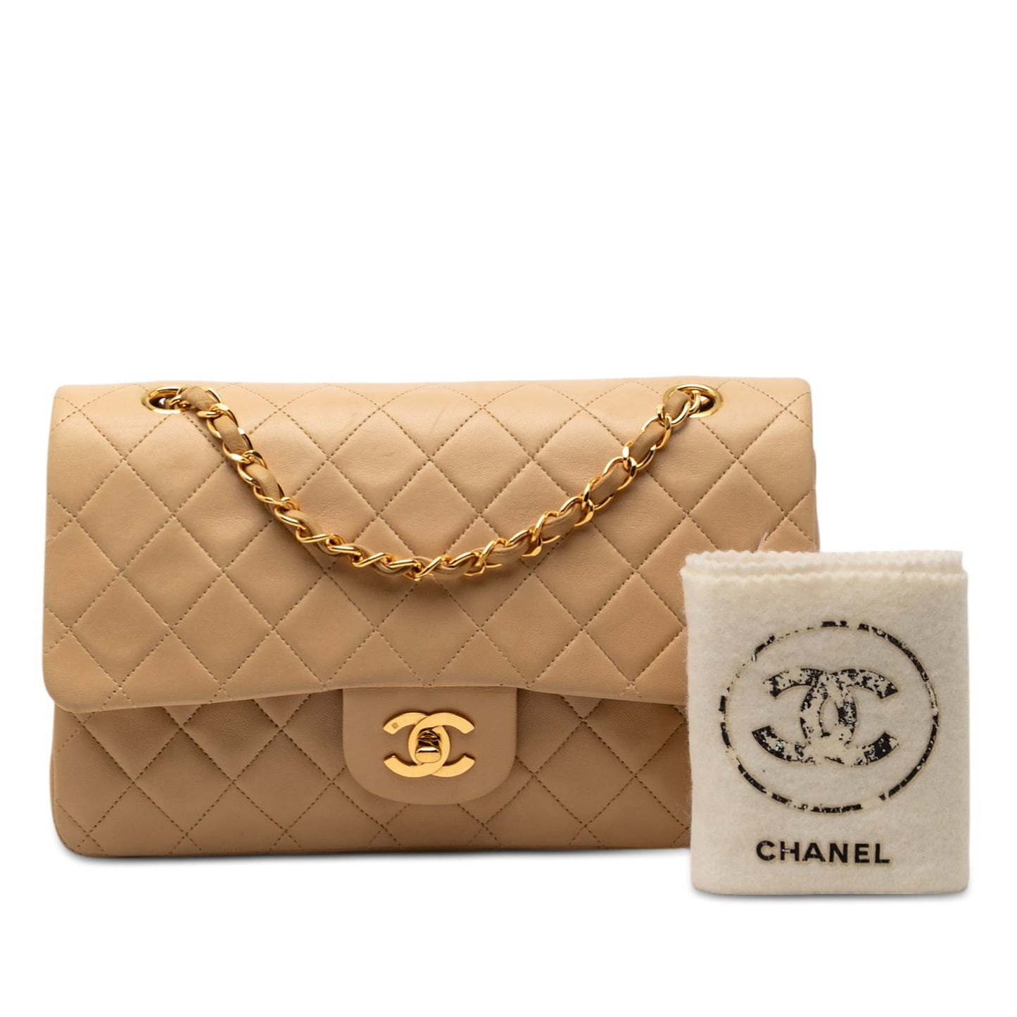 Chanel Medium Classic Lambskin Double Flap