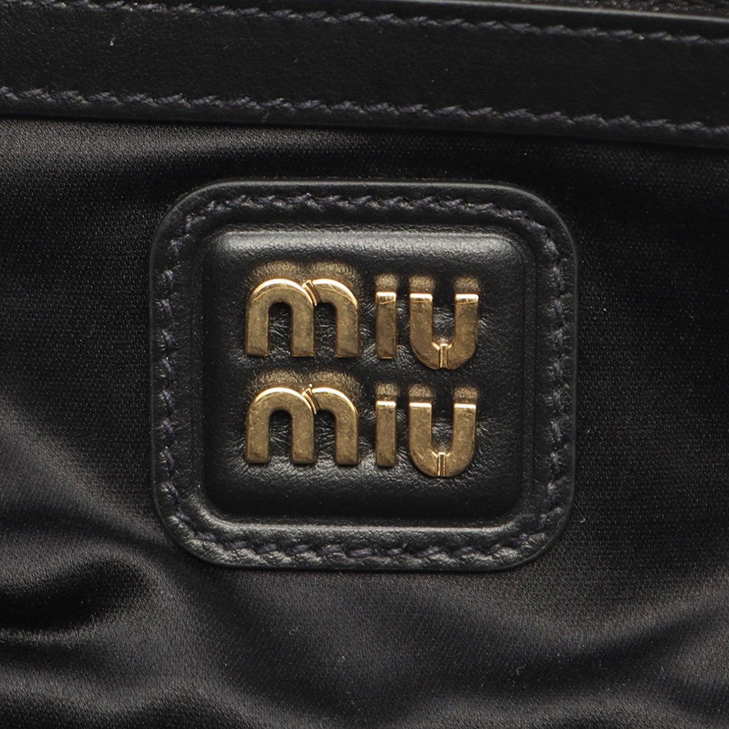 Miu Miu Leather Arcadie Satchel