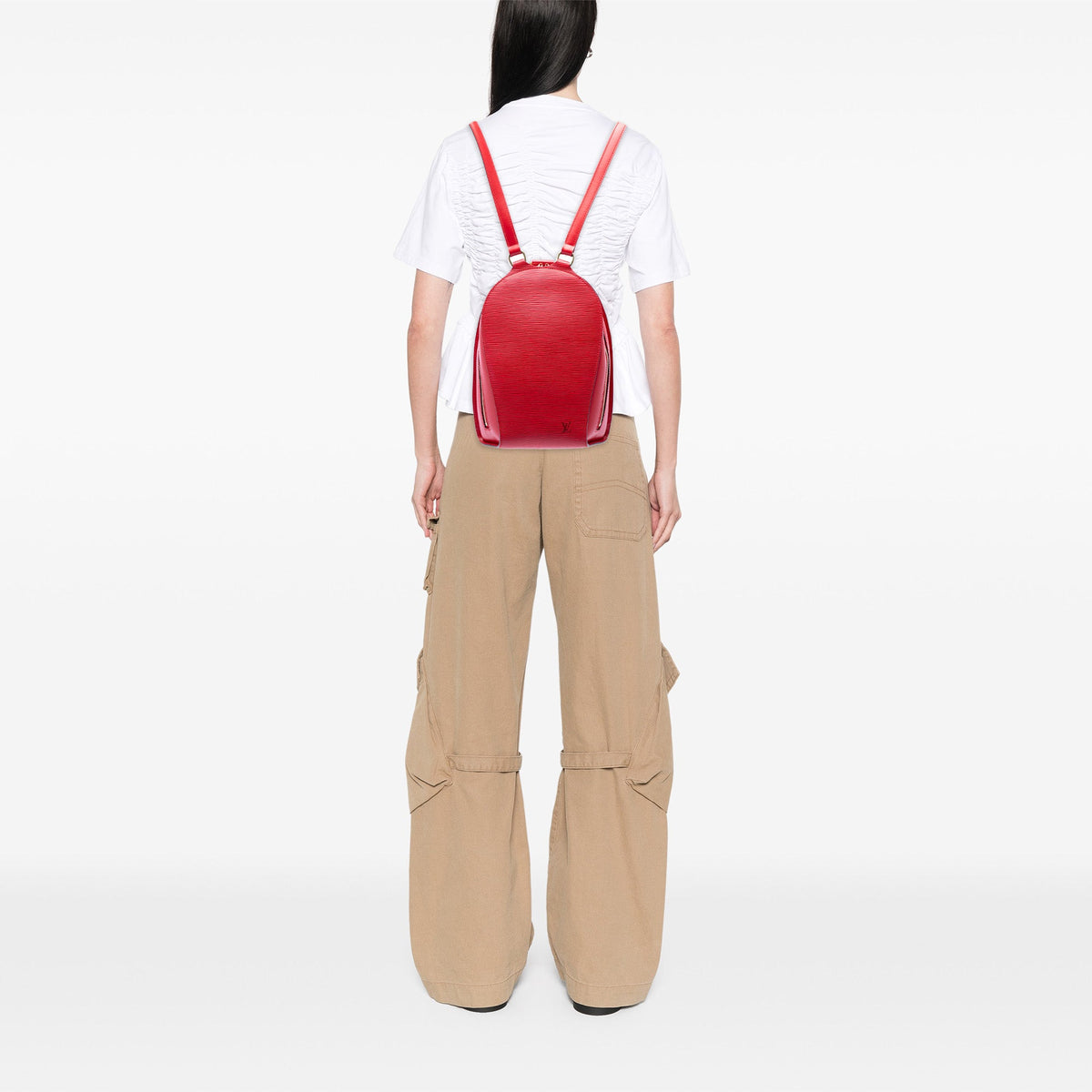 Louis Vuitton Epi Mabillon — Red
