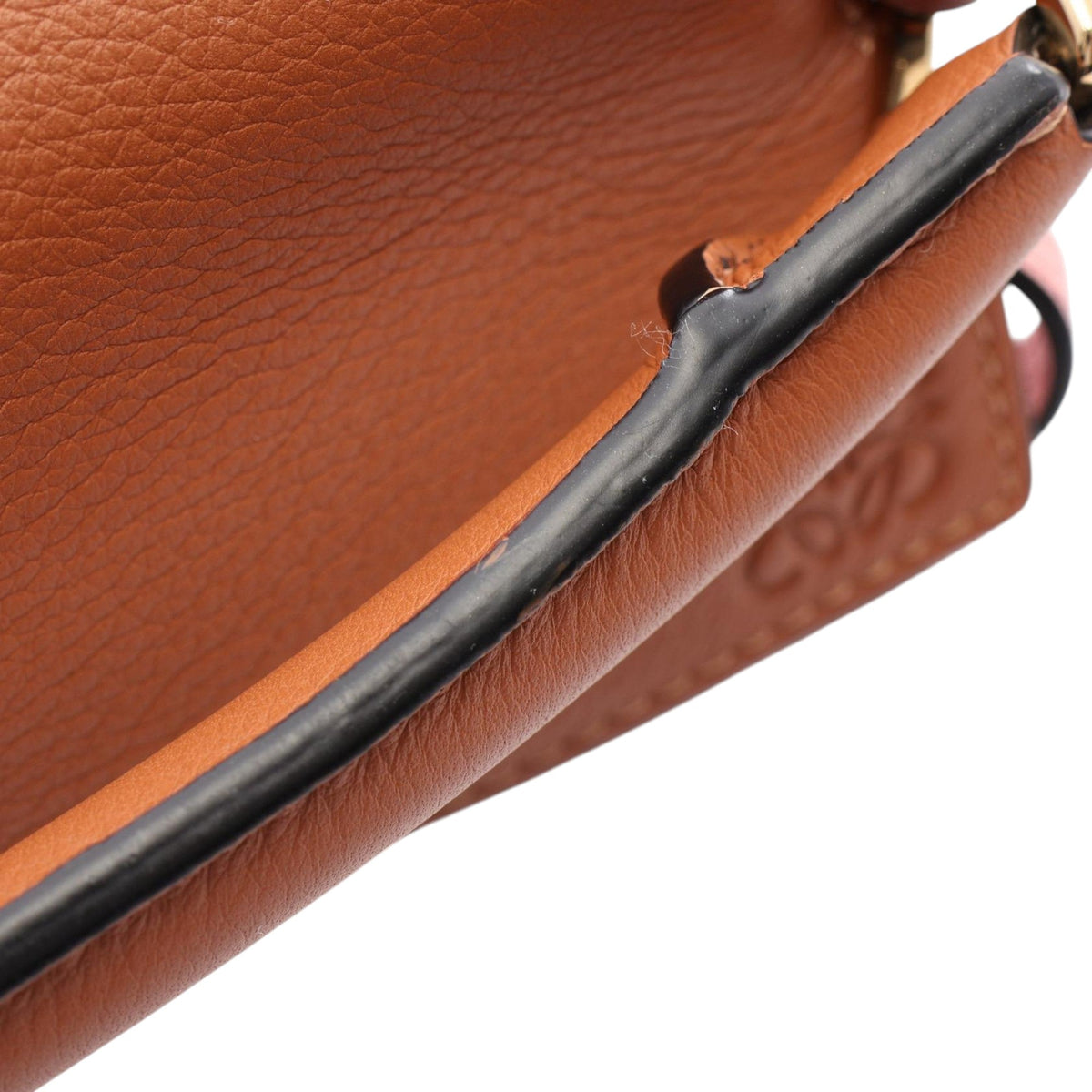LOEWE Mini Tricolor Calfskin Puzzle Satchel