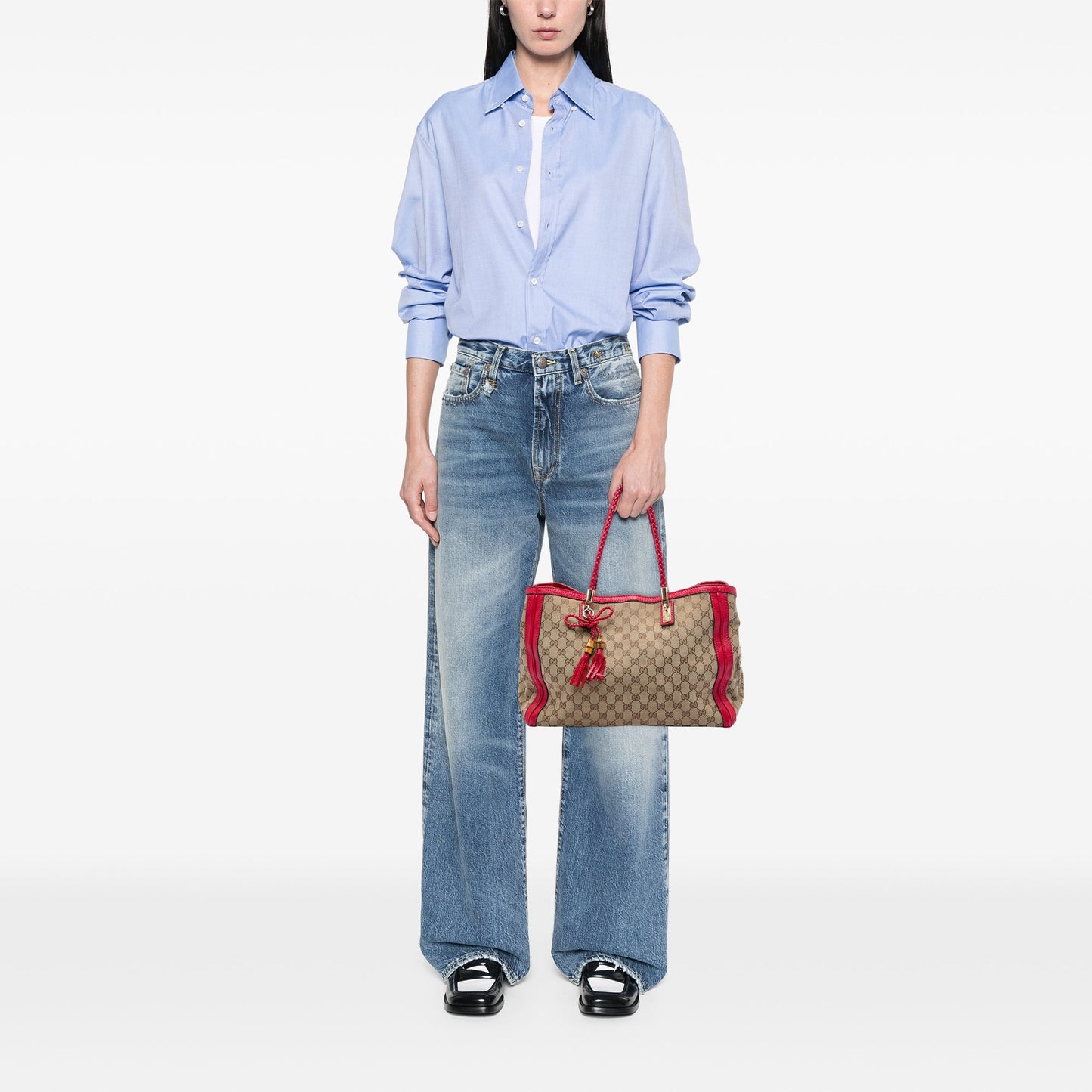 Gucci GG Canvas Bella Tote