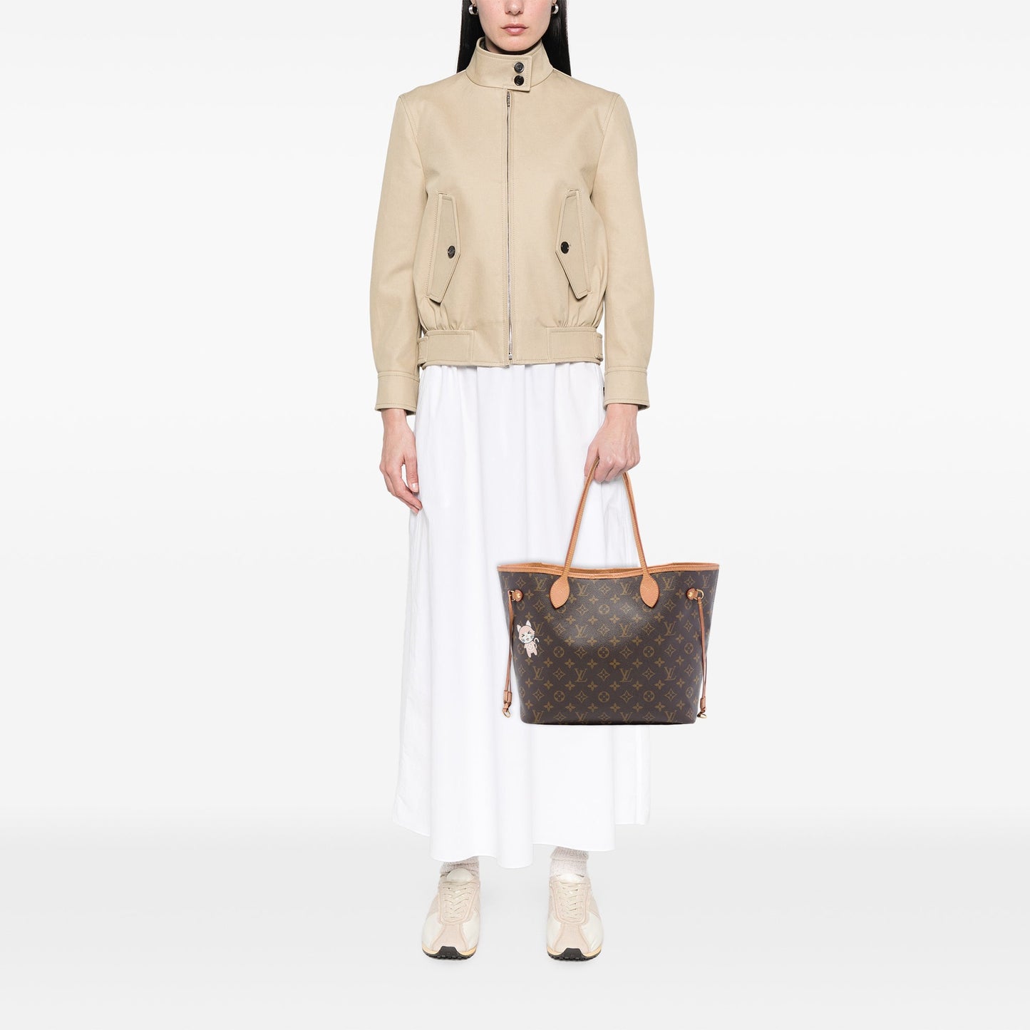 Louis Vuitton Monogram Catogram Neverfull MM