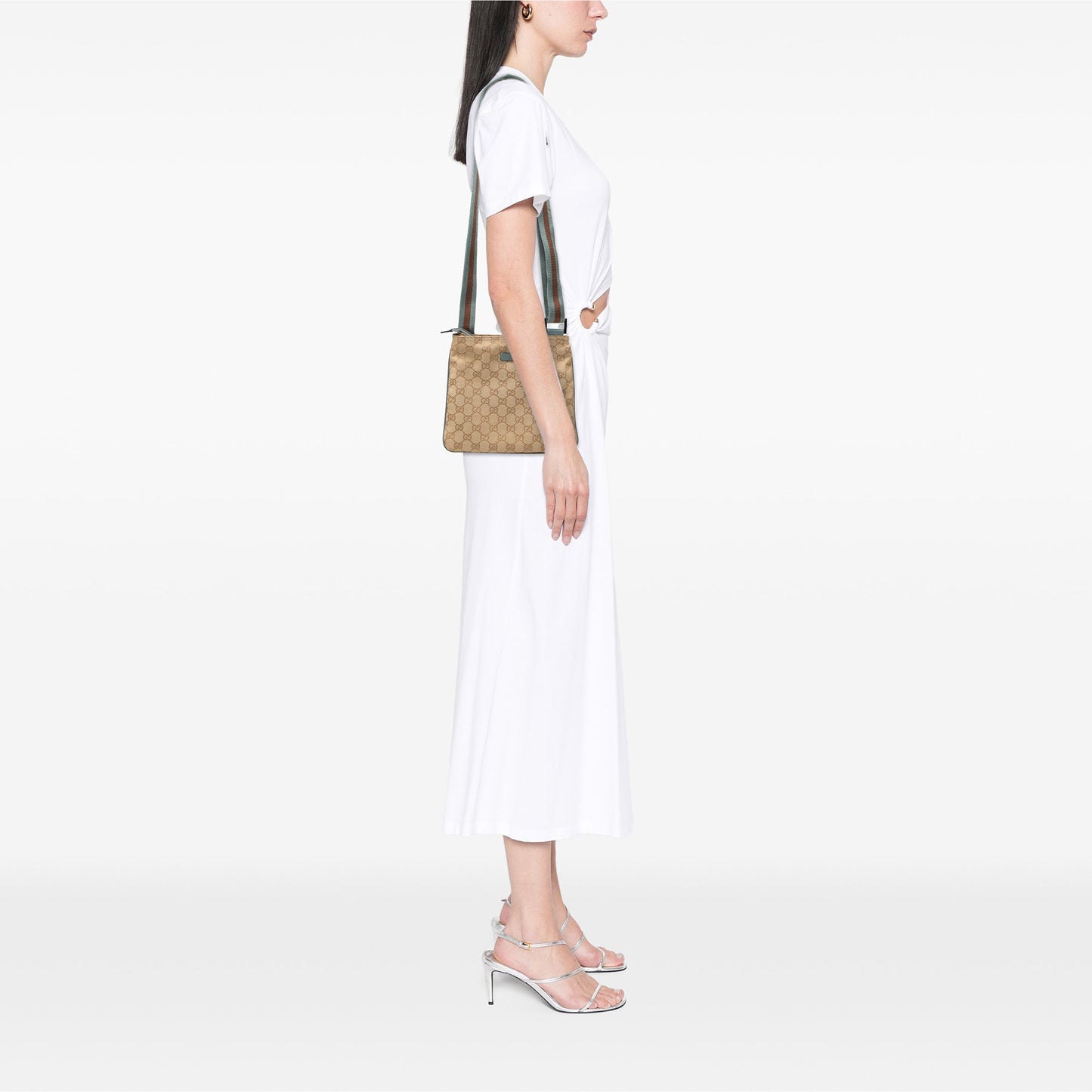 Gucci GG Canvas Web Crossbody