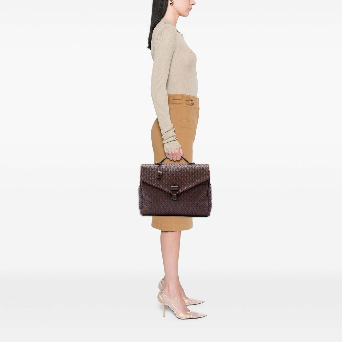 Bottega Veneta Nappa Intrecciato Briefcase