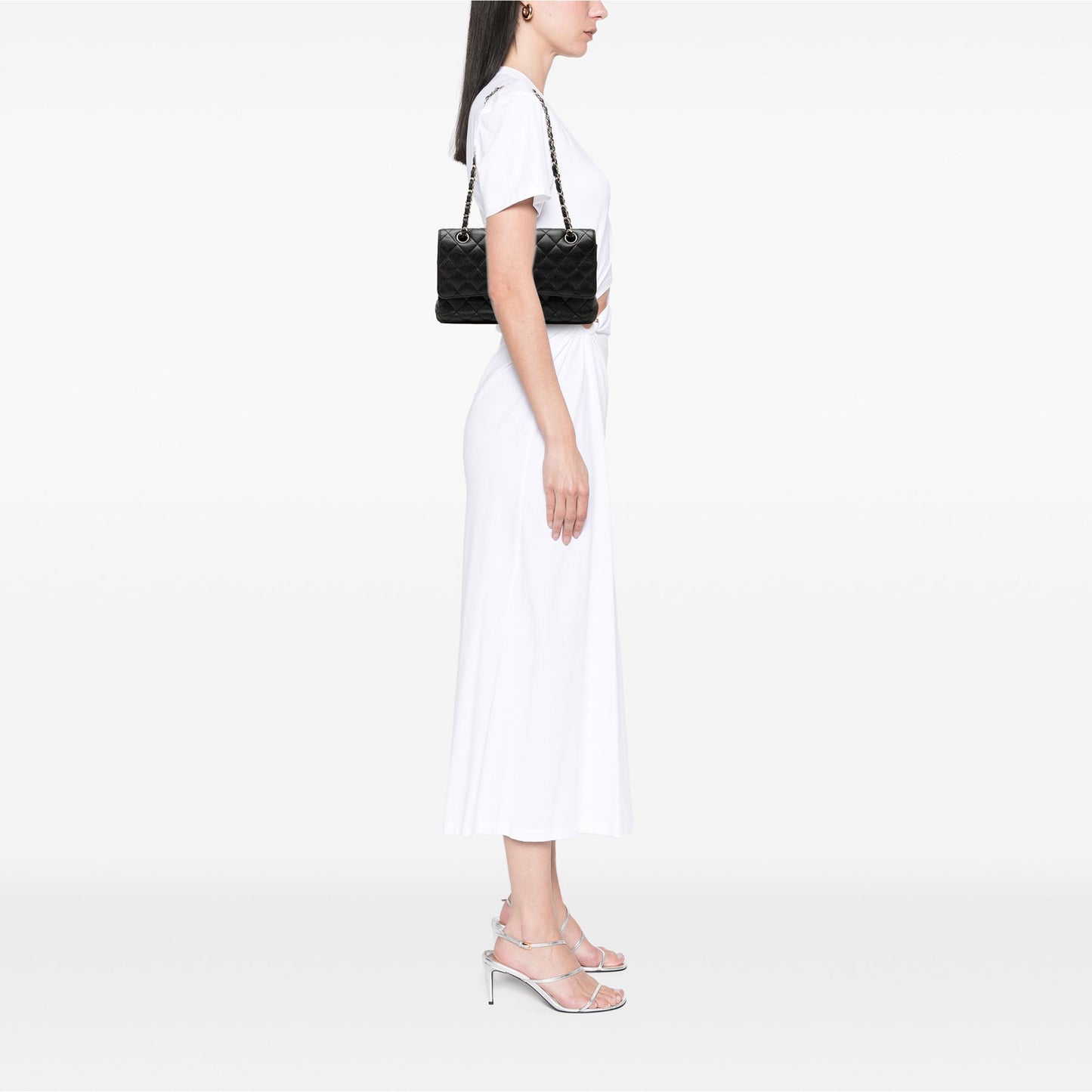 Chanel Medium Classic Caviar Double Flap