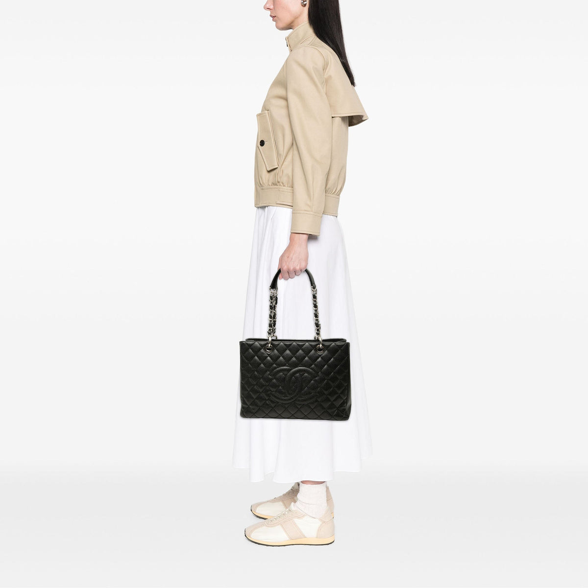 Chanel Caviar Grand Shopping Tote