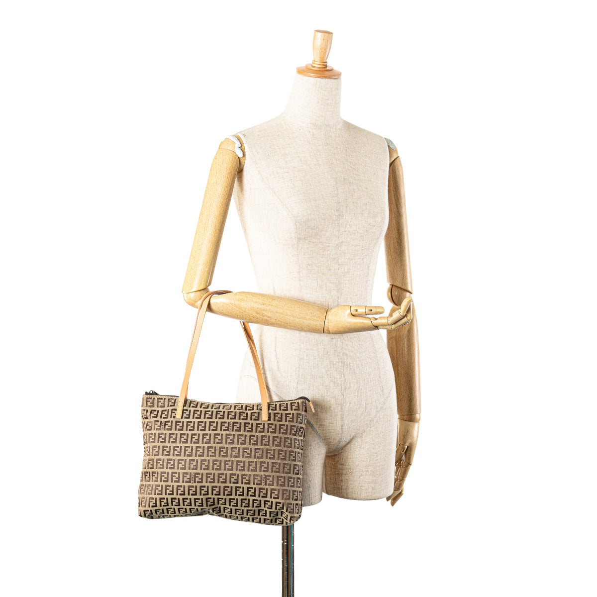 Fendi Zucchino Canvas Tote