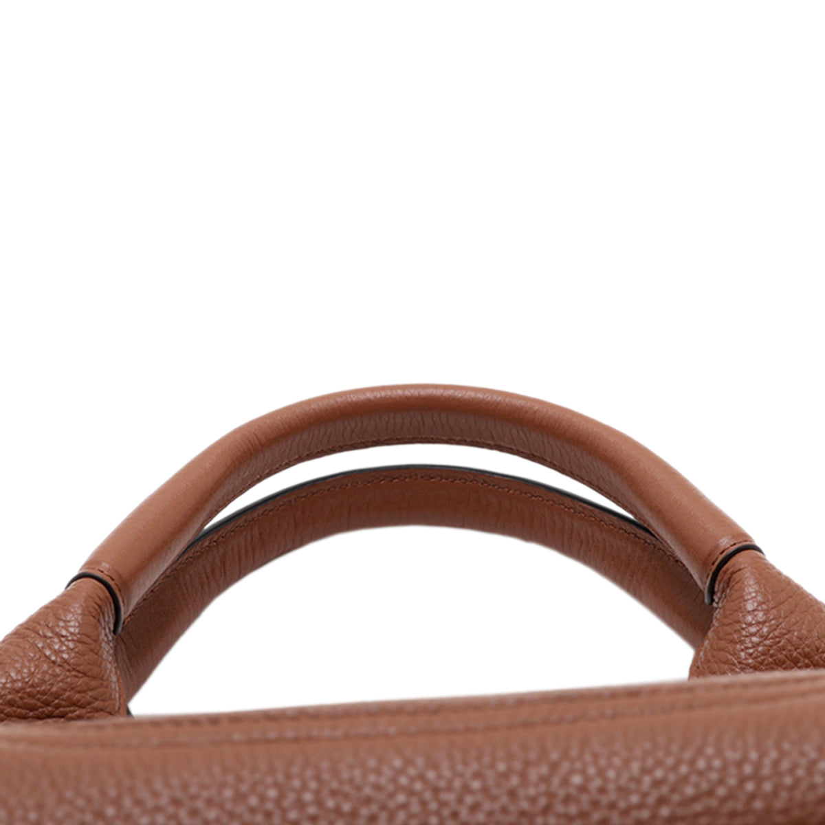 Gucci Maxi Grained Calfskin Softbit Hobo — Brown
