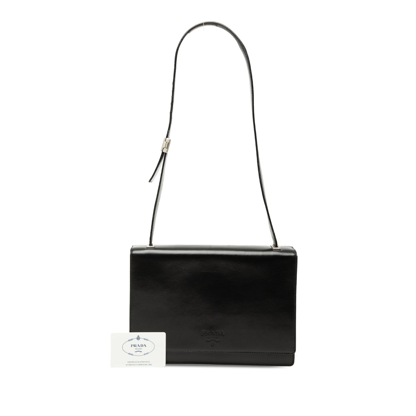 Prada Vitello Sport Flap Shoulder Bag