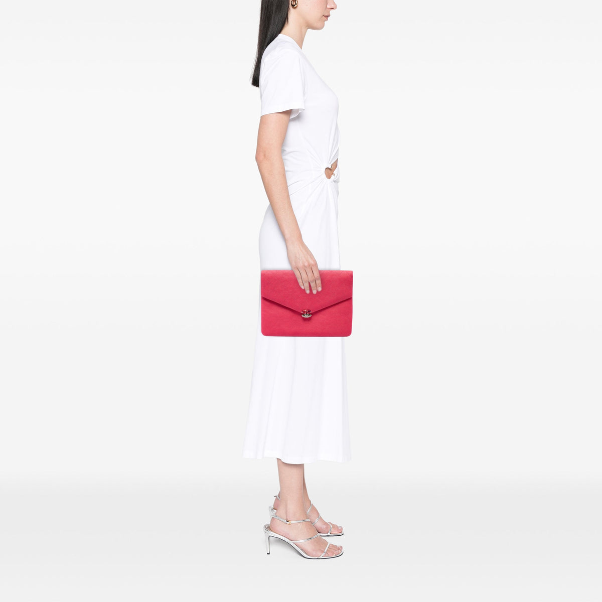 Chanel Paris Cuba Quilted Caviar Thread Around Envelope Clutch