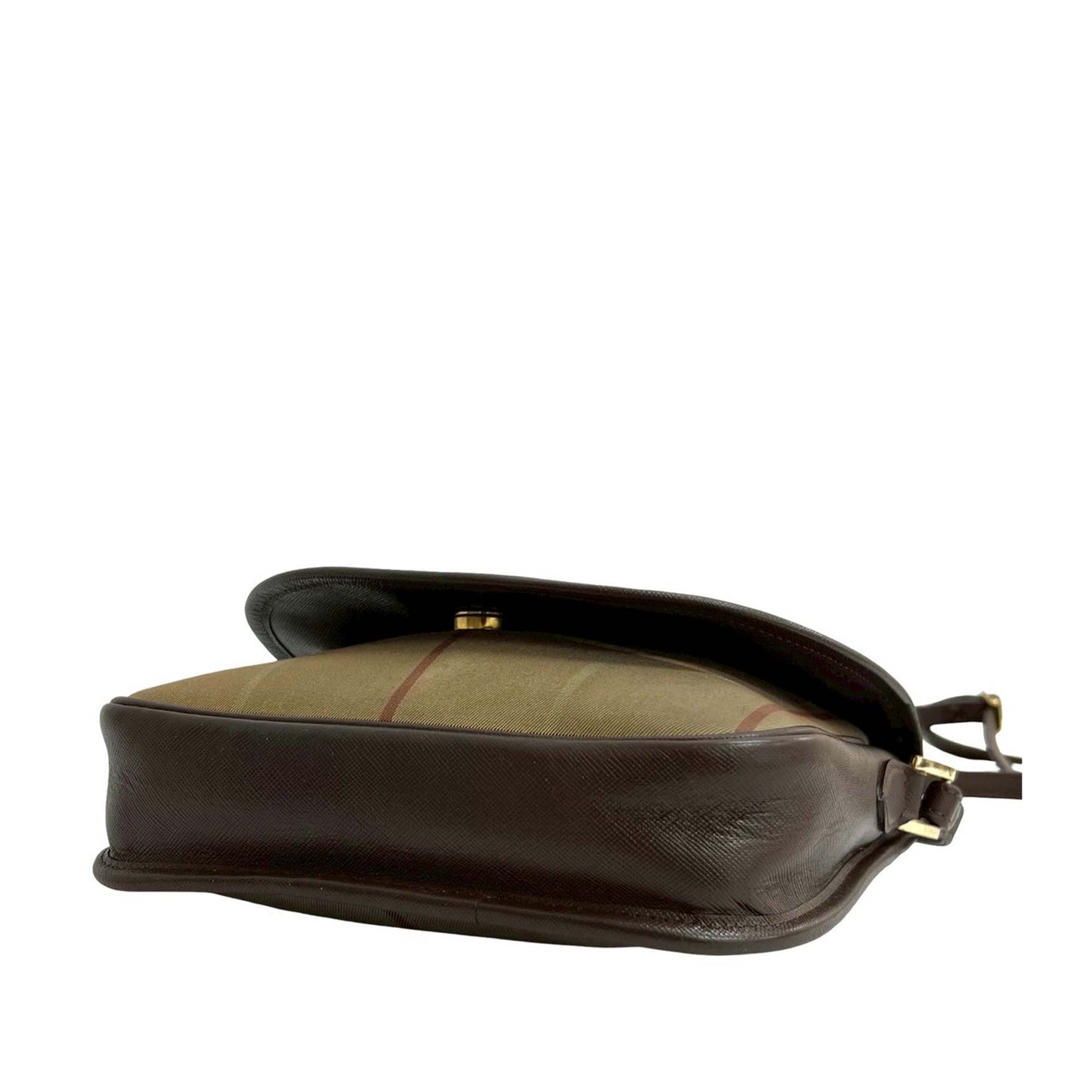 Burberry Vintage Check Canvas Crossbody