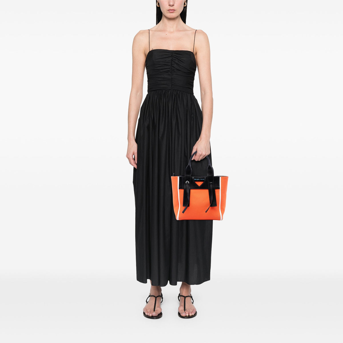 Prada Canvas Ouverture Satchel