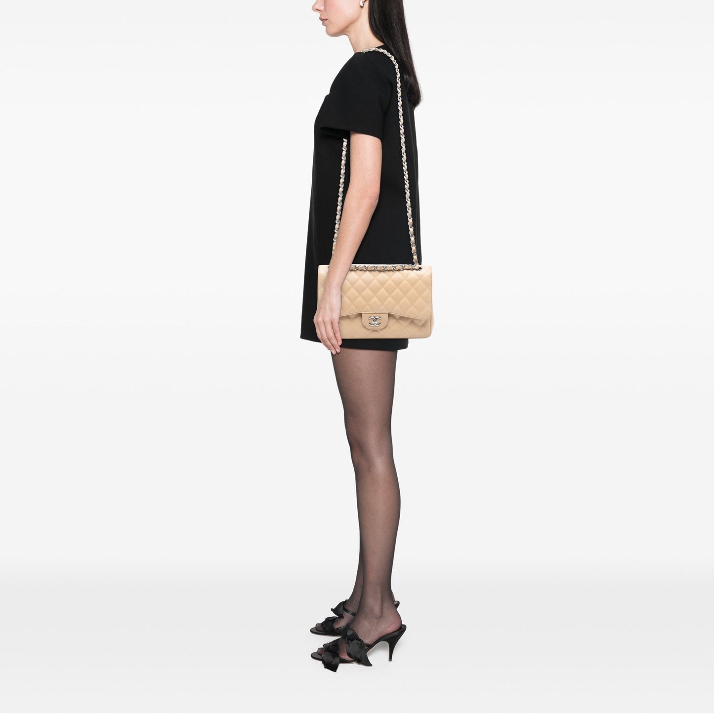 Chanel Jumbo Classic Caviar Double Flap