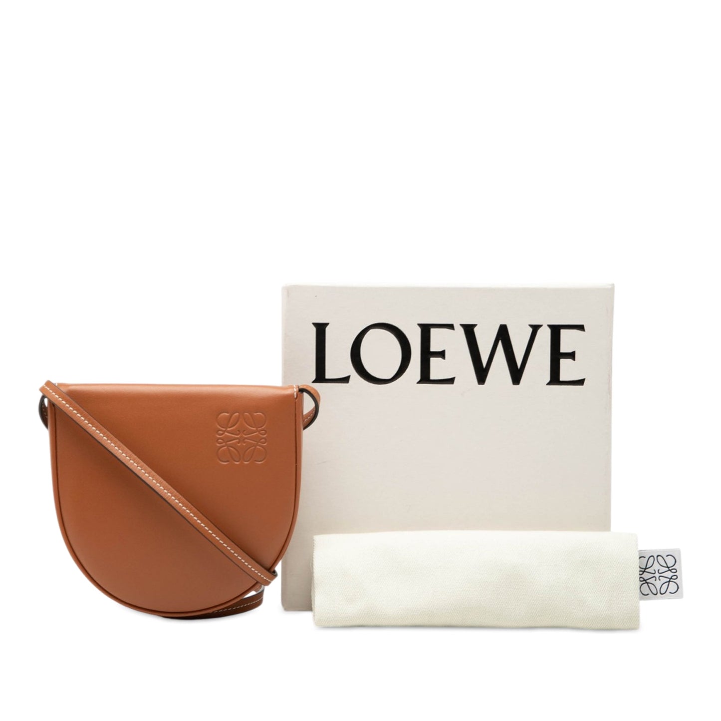 LOEWE Mini Soft Calfskin Heel Pouch