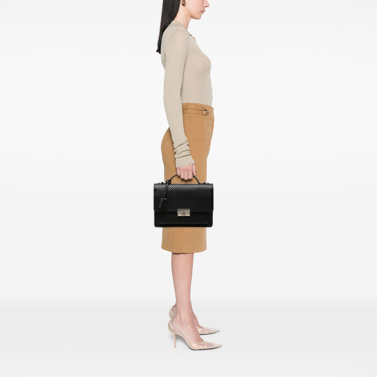 Gucci Diamante Calfskin Business Bag