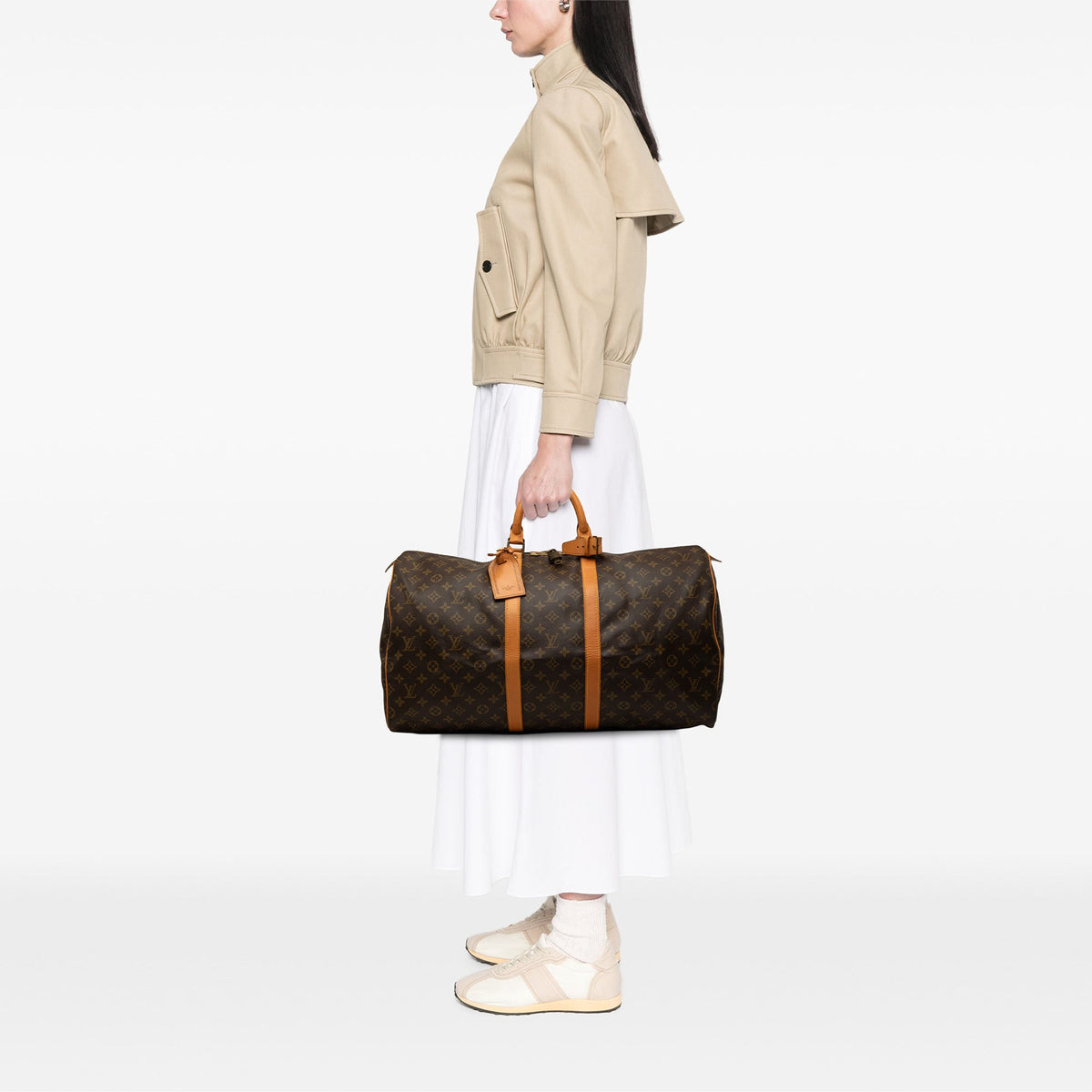 Louis Vuitton Monogram Keepall 55