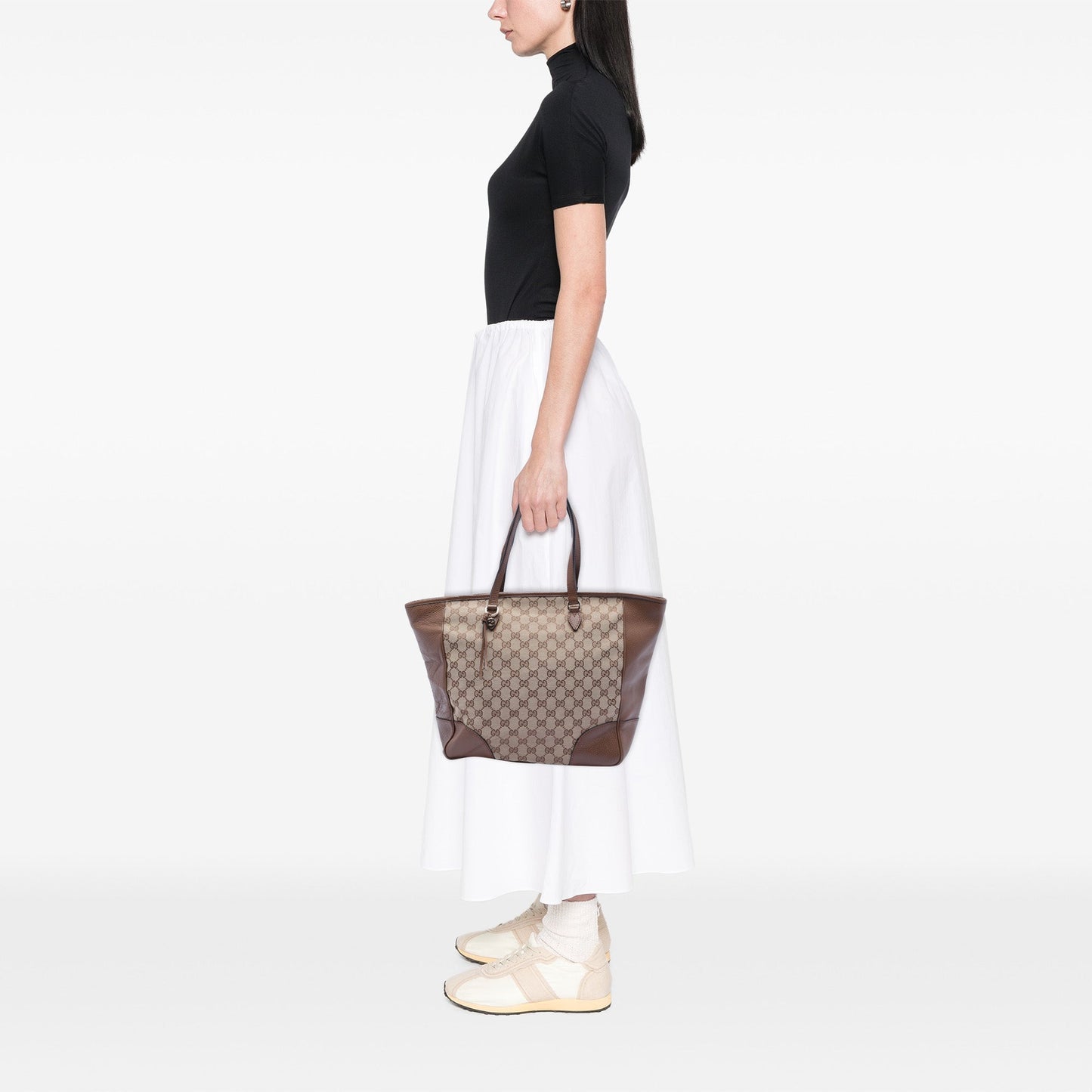 GG Canvas Bree Zippered Tote