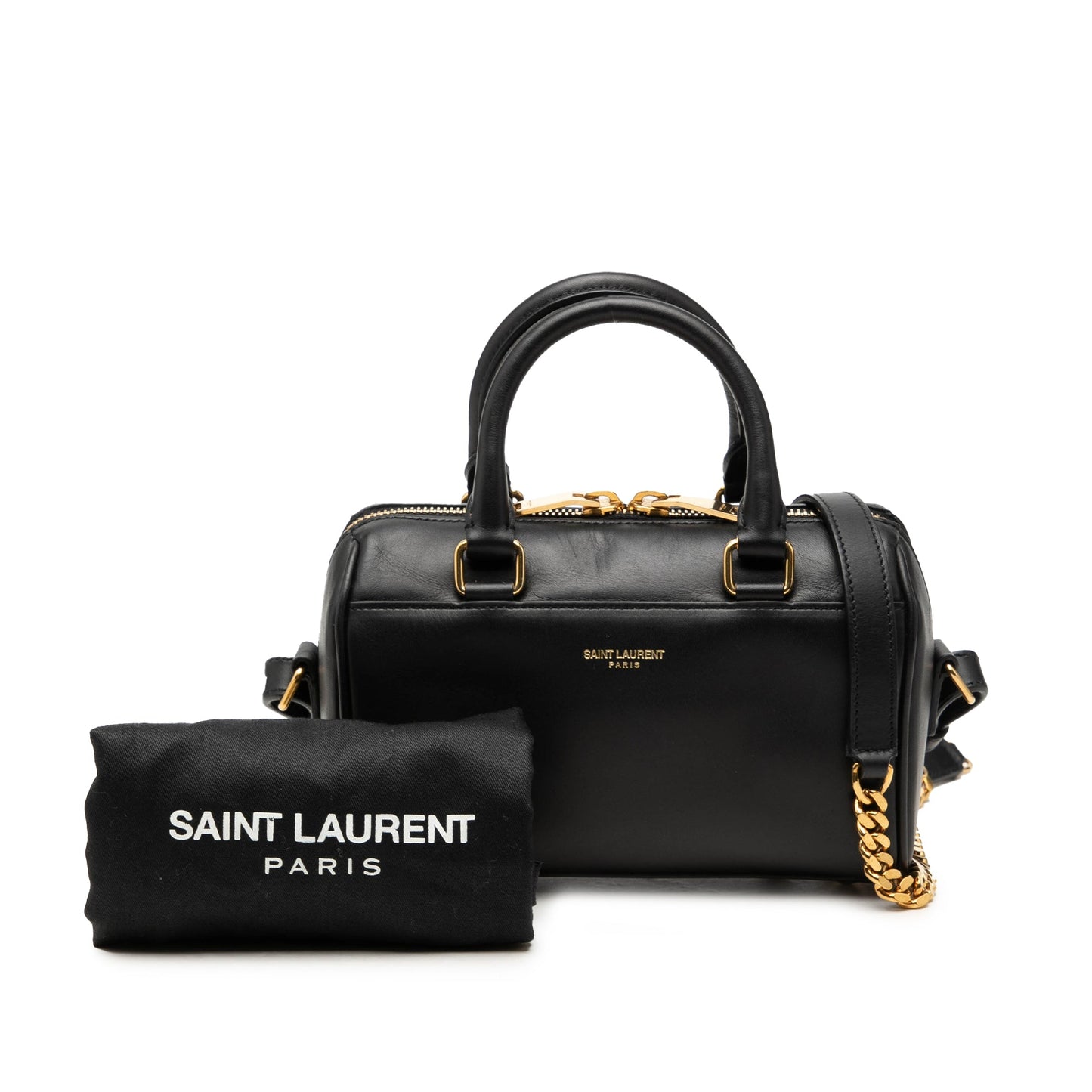 Saint Laurent Toy Leather Classic Duffle Satchel