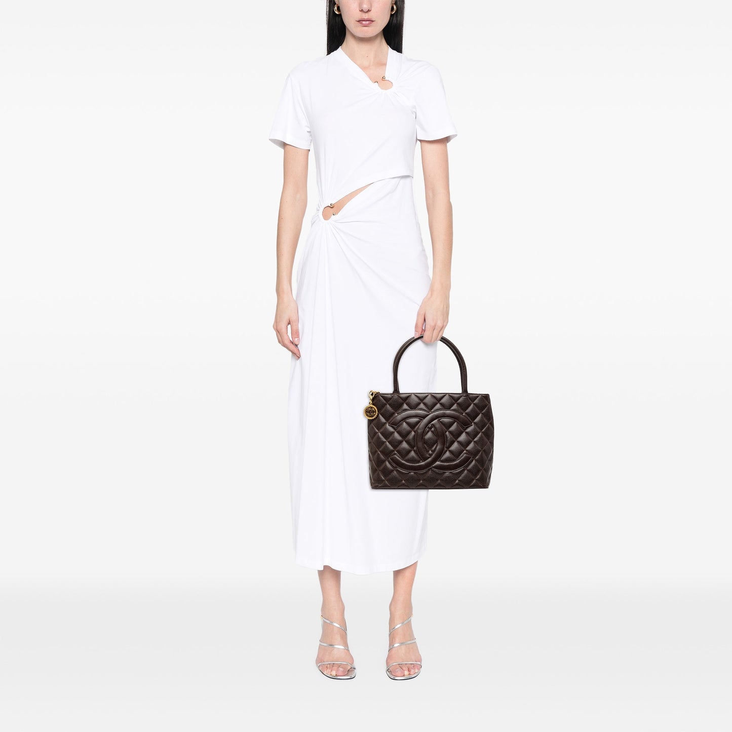 Chanel Caviar Medallion Tote