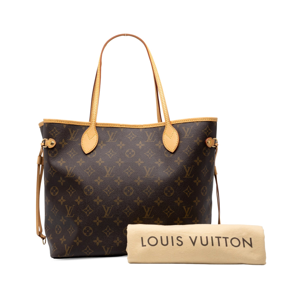 Louis Vuitton Monogram Neverfull MM — Brown
