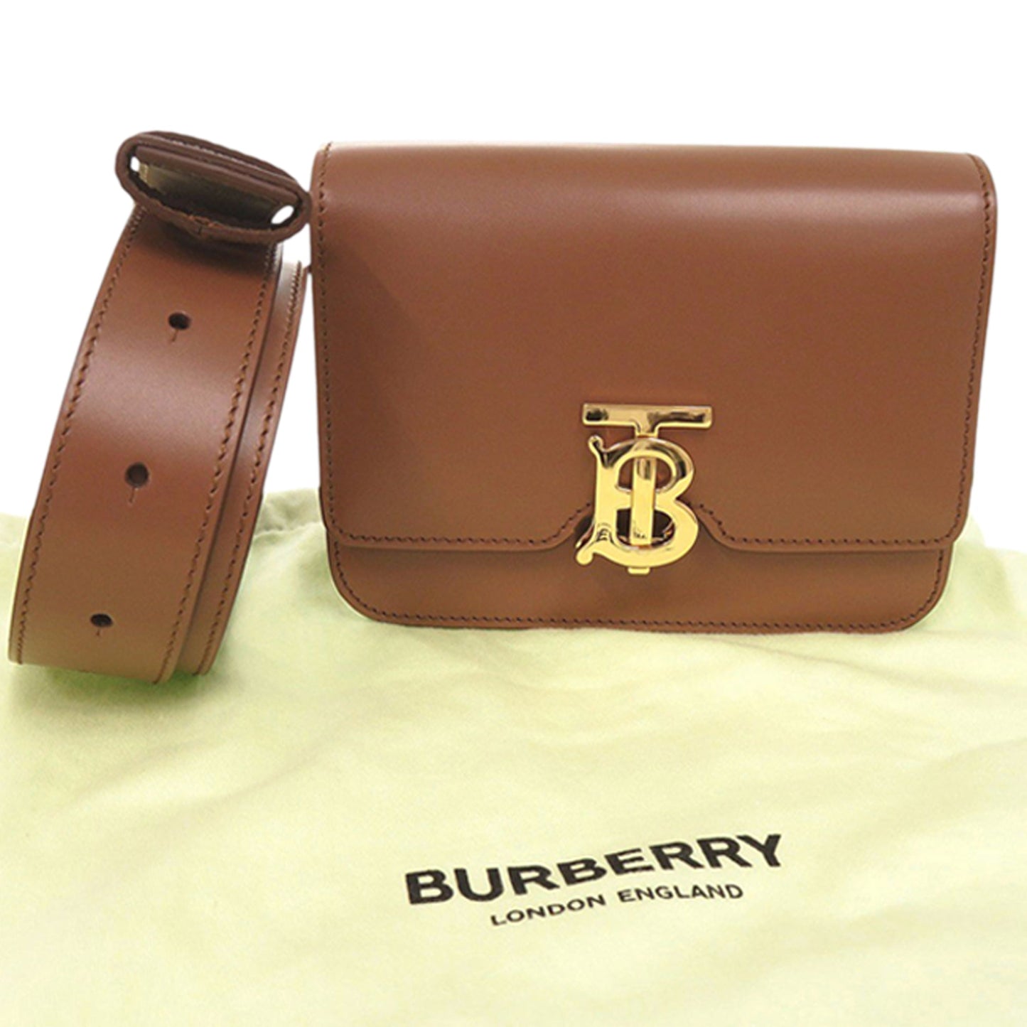 Burberry Leather TB Belt Bag