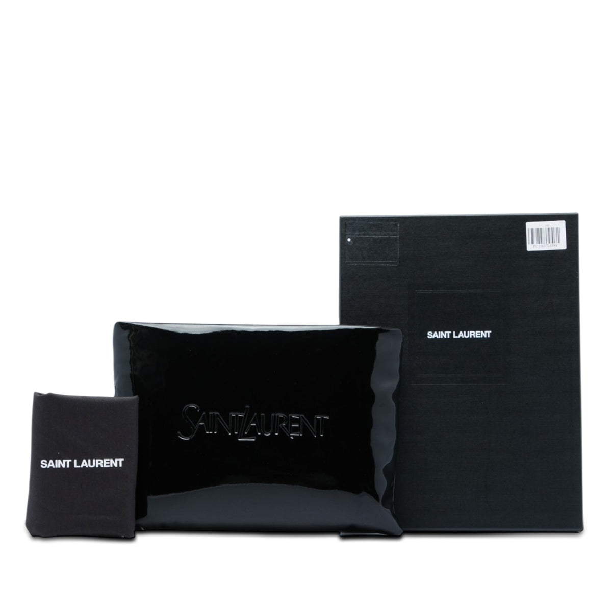 Saint Laurent Large Patent Puffy Pouch