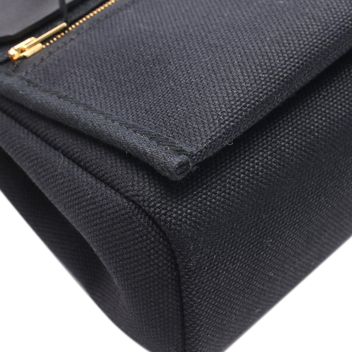 Hermès Military Toile and Vache Hunter Herbag Zip 20
