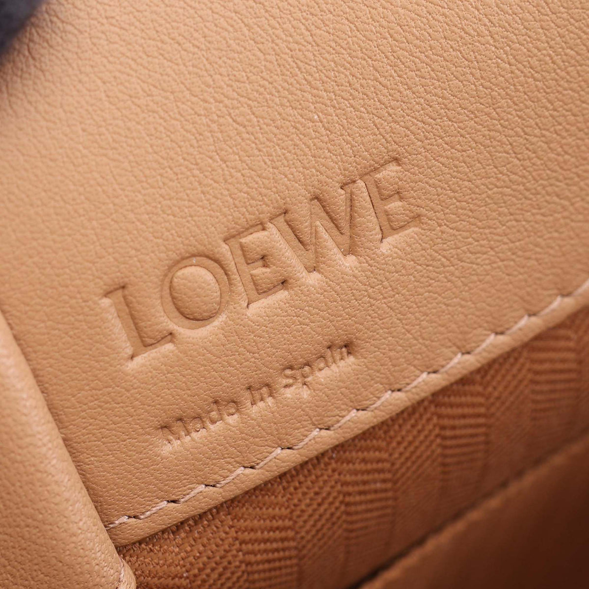LOEWE Leather Hammock Flip Bag