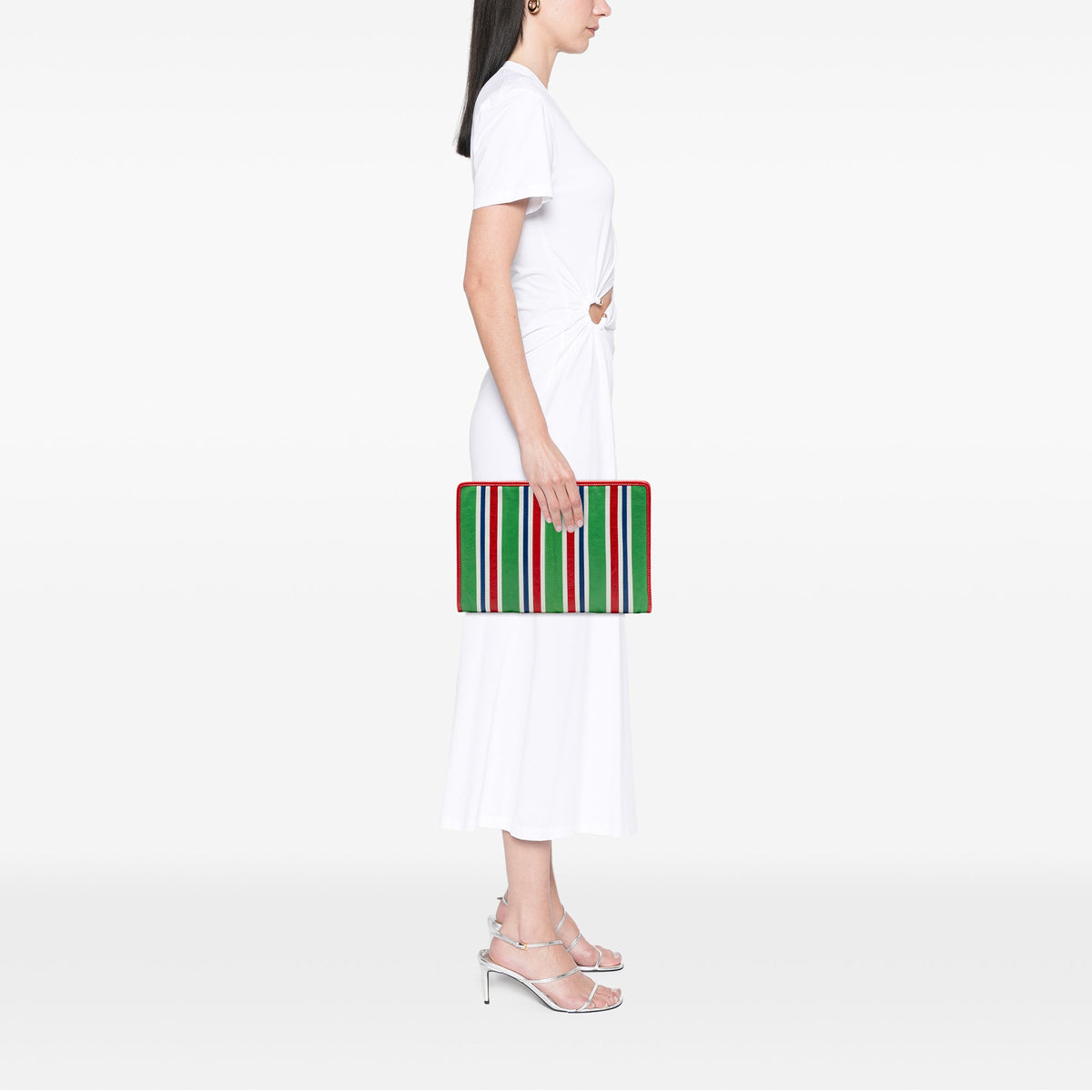 Balenciaga Lambskin Bazar Clutch